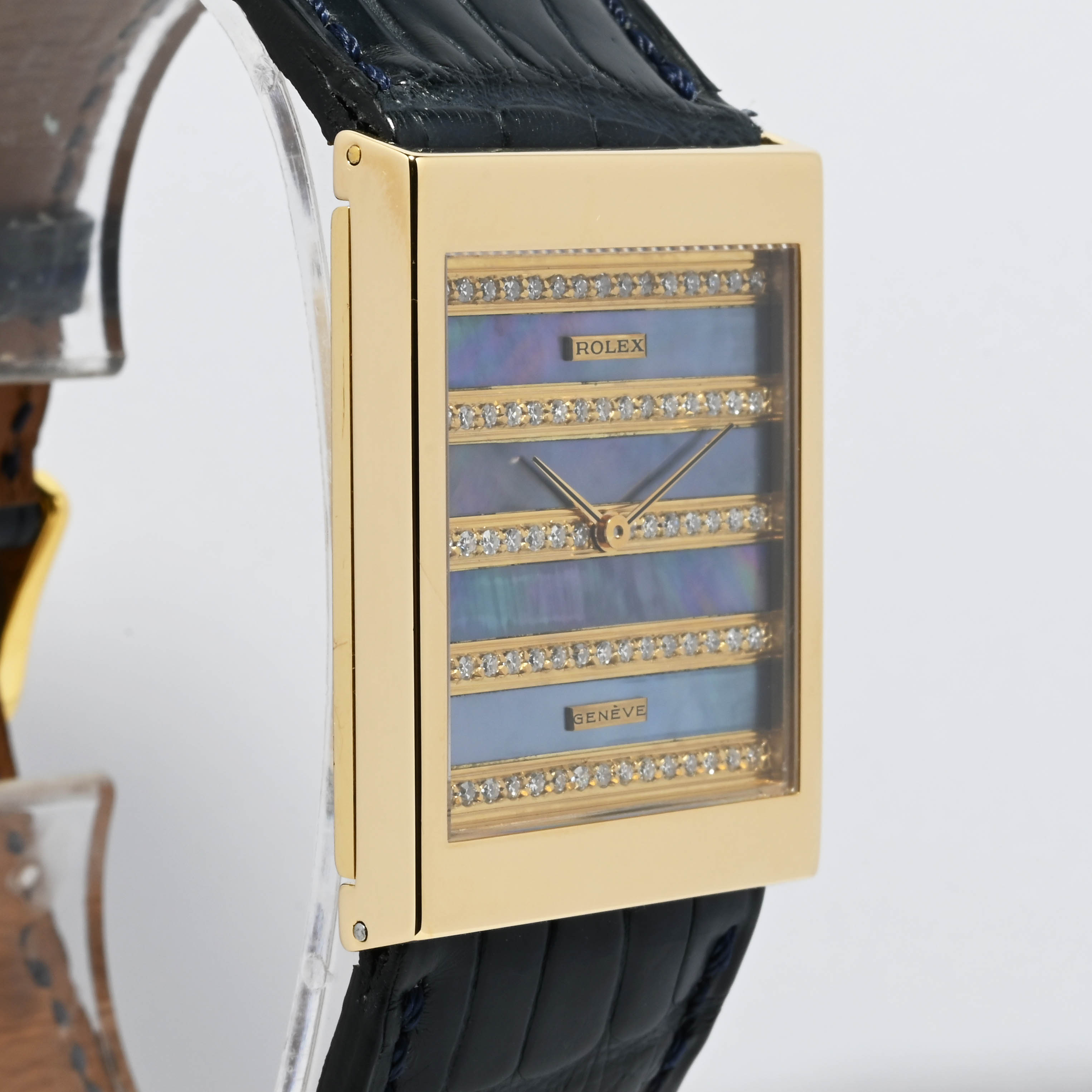 1981 Rolex Cellini Mother of Pearl Diamond Bridges 'Oman Khanjar' Ref. 5071