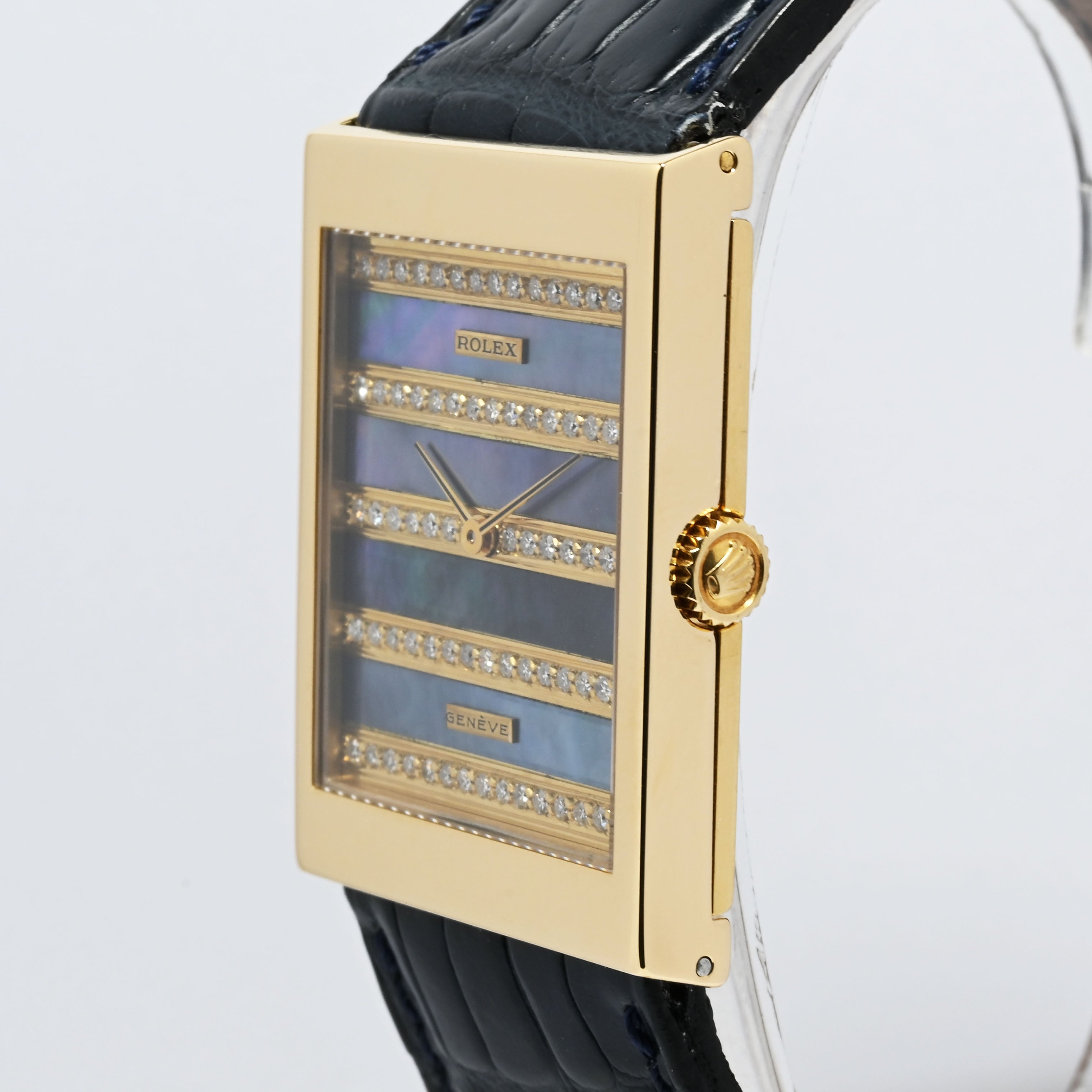 1981 Rolex Cellini Mother of Pearl Diamond Bridges 'Oman Khanjar' Ref. 5071