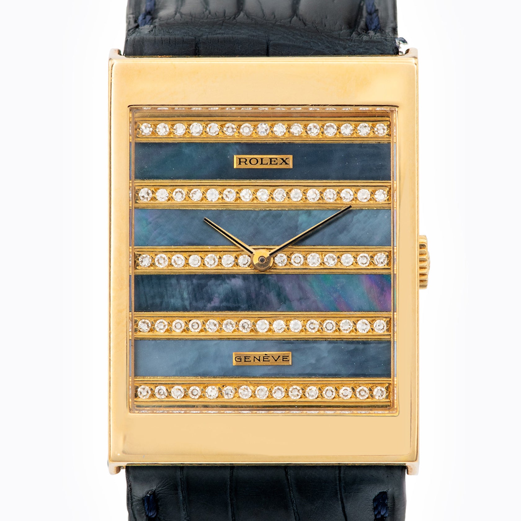 1981 Rolex Cellini Mother of Pearl Diamond Bridges 'Oman Khanjar' Ref. 5071