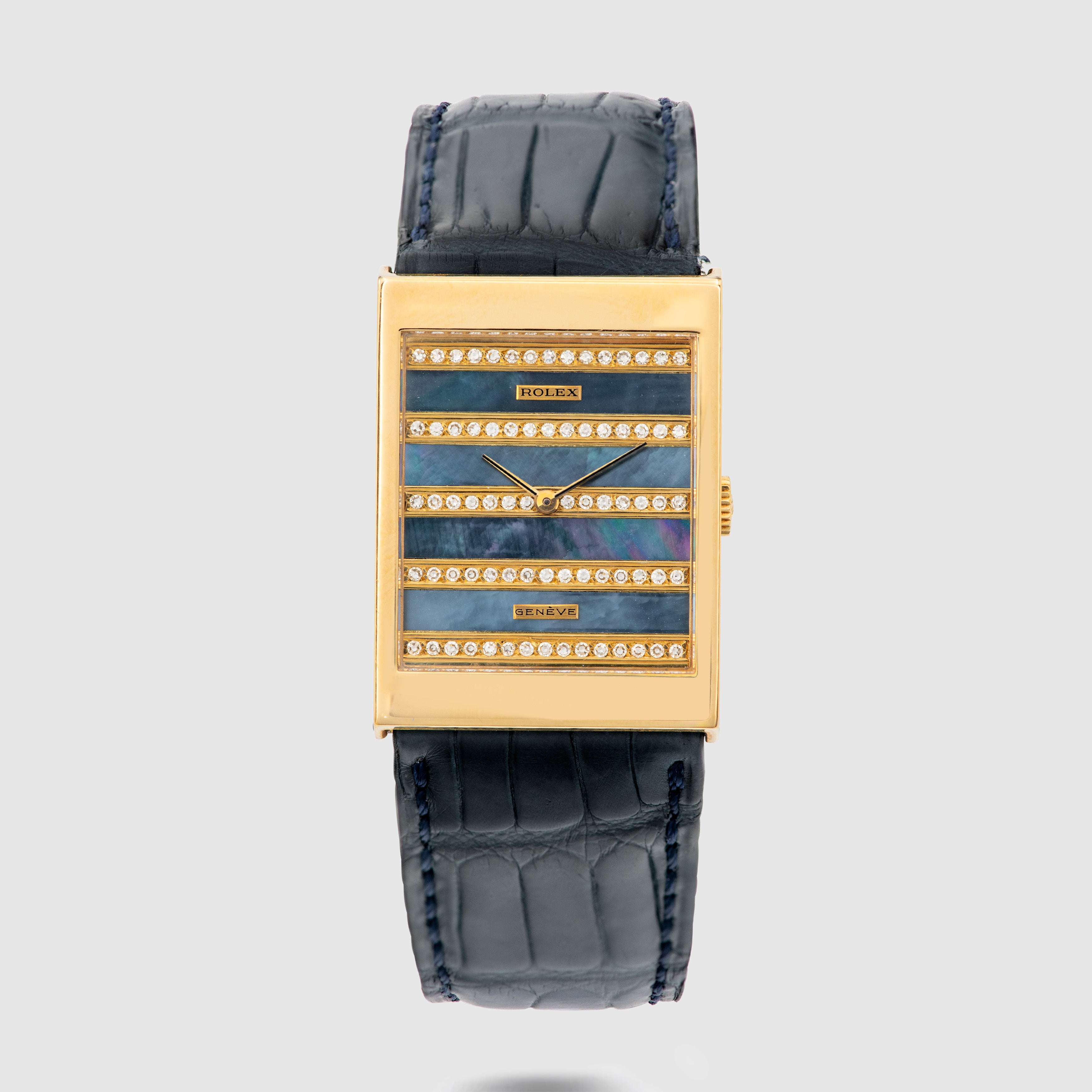 1981 Rolex Cellini Mother of Pearl Diamond Bridges 'Oman Khanjar' Ref. 5071