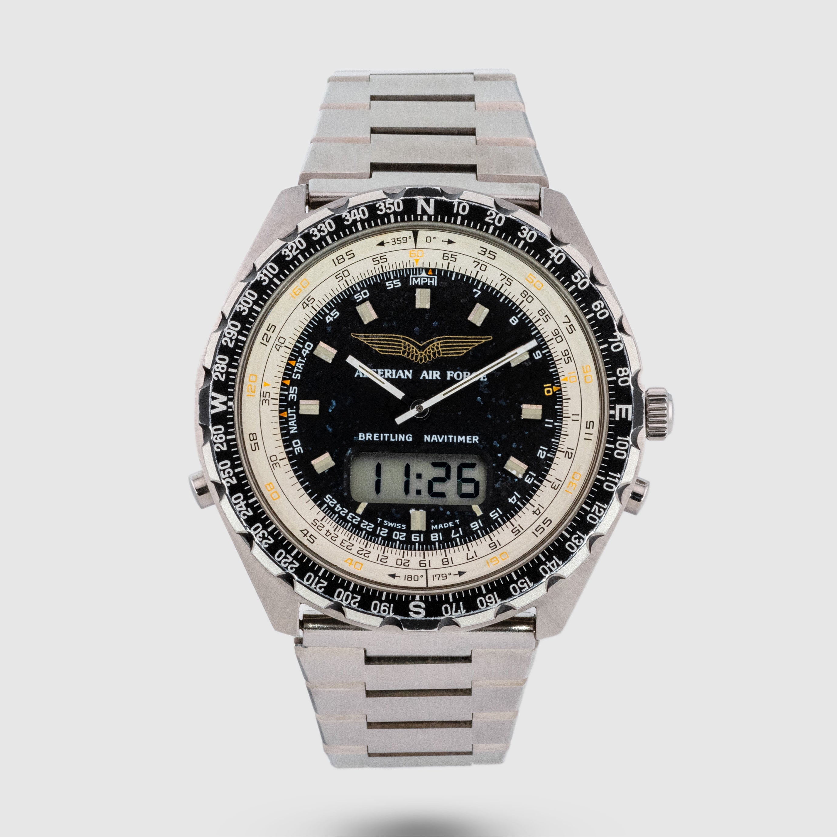 1980's Breitling Navitimer Quartz Algerian Air Force Ref. 2300