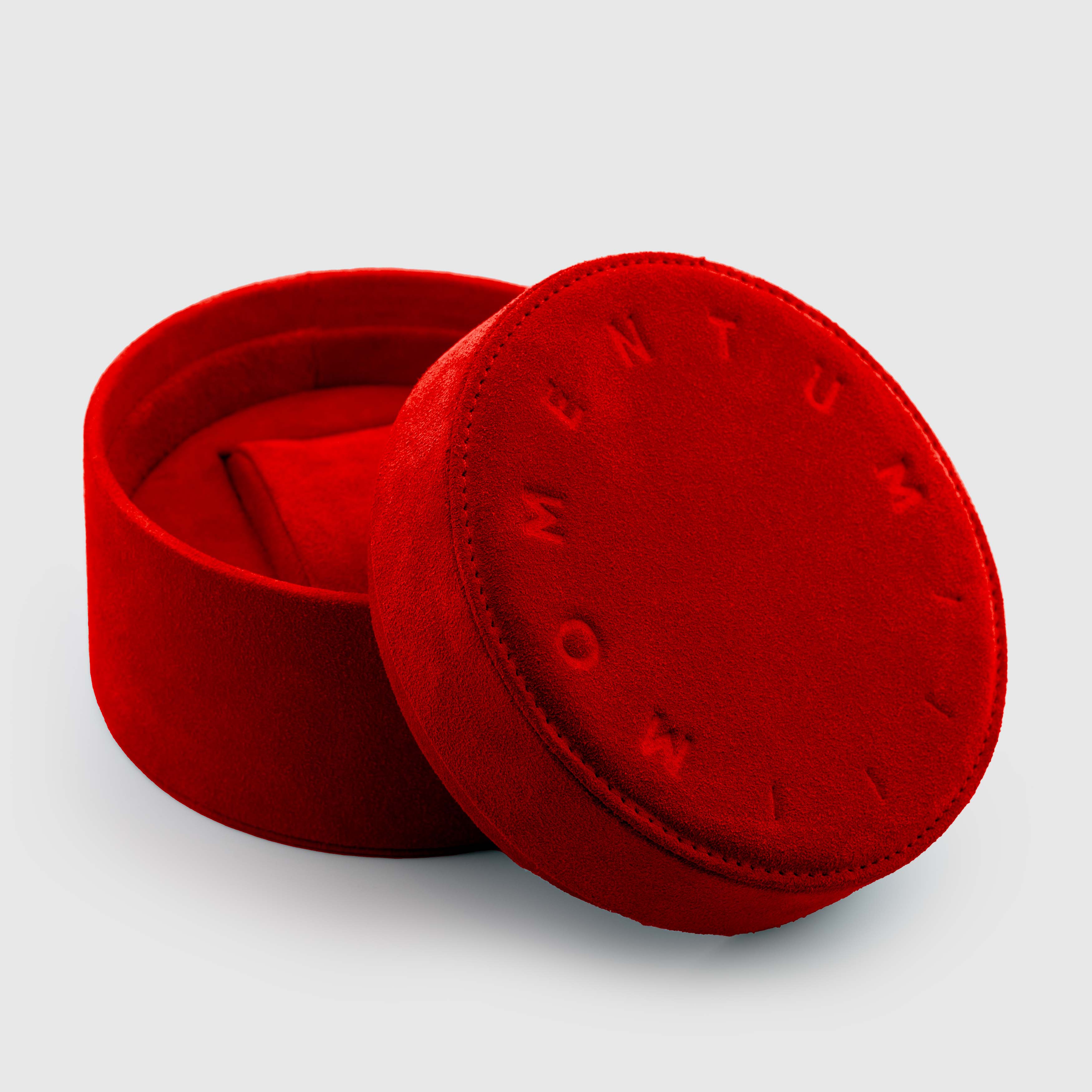 Momentum Suede Watch Box - Red