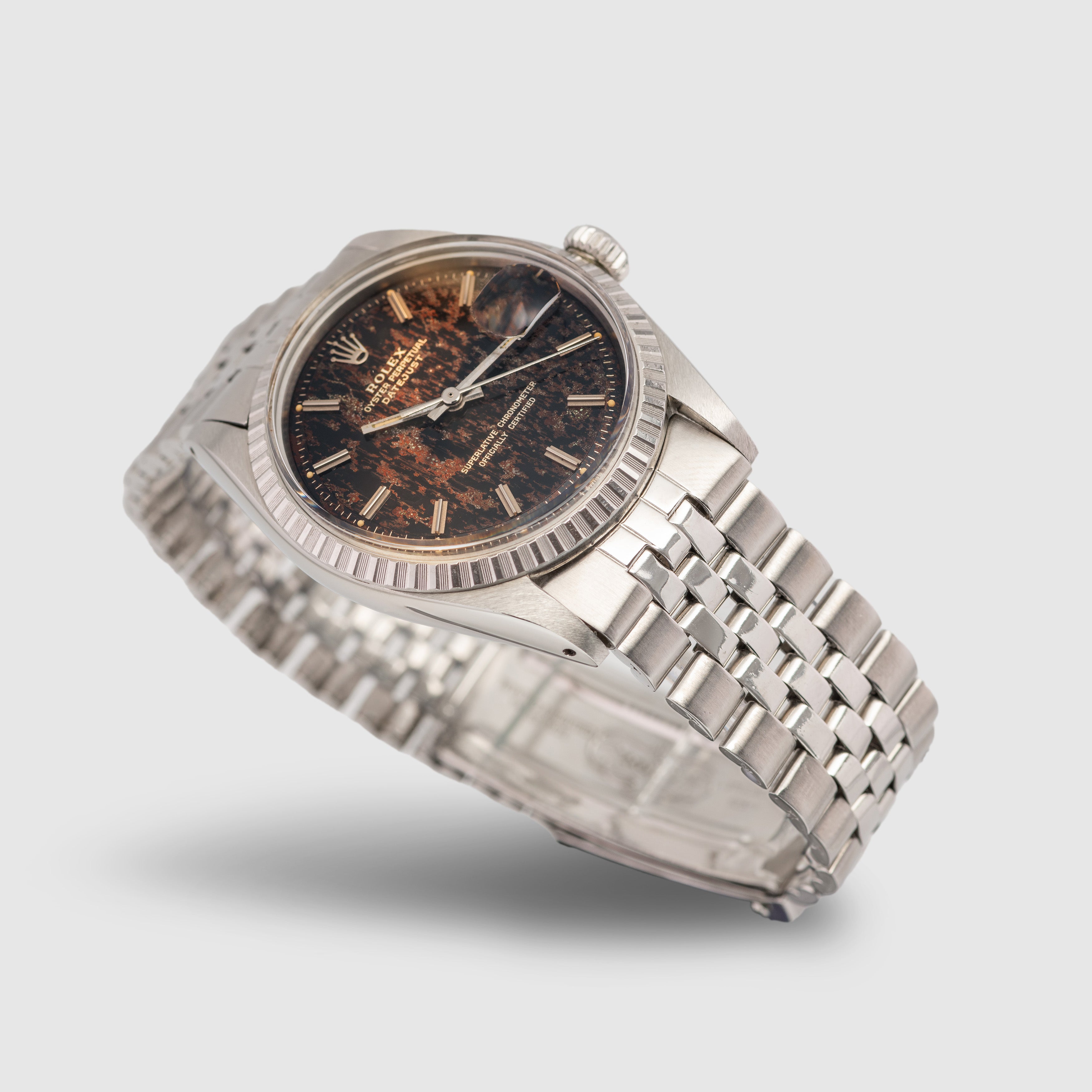 1971 Rolex Datejust Tropical Gilt Dial Ref. 1603