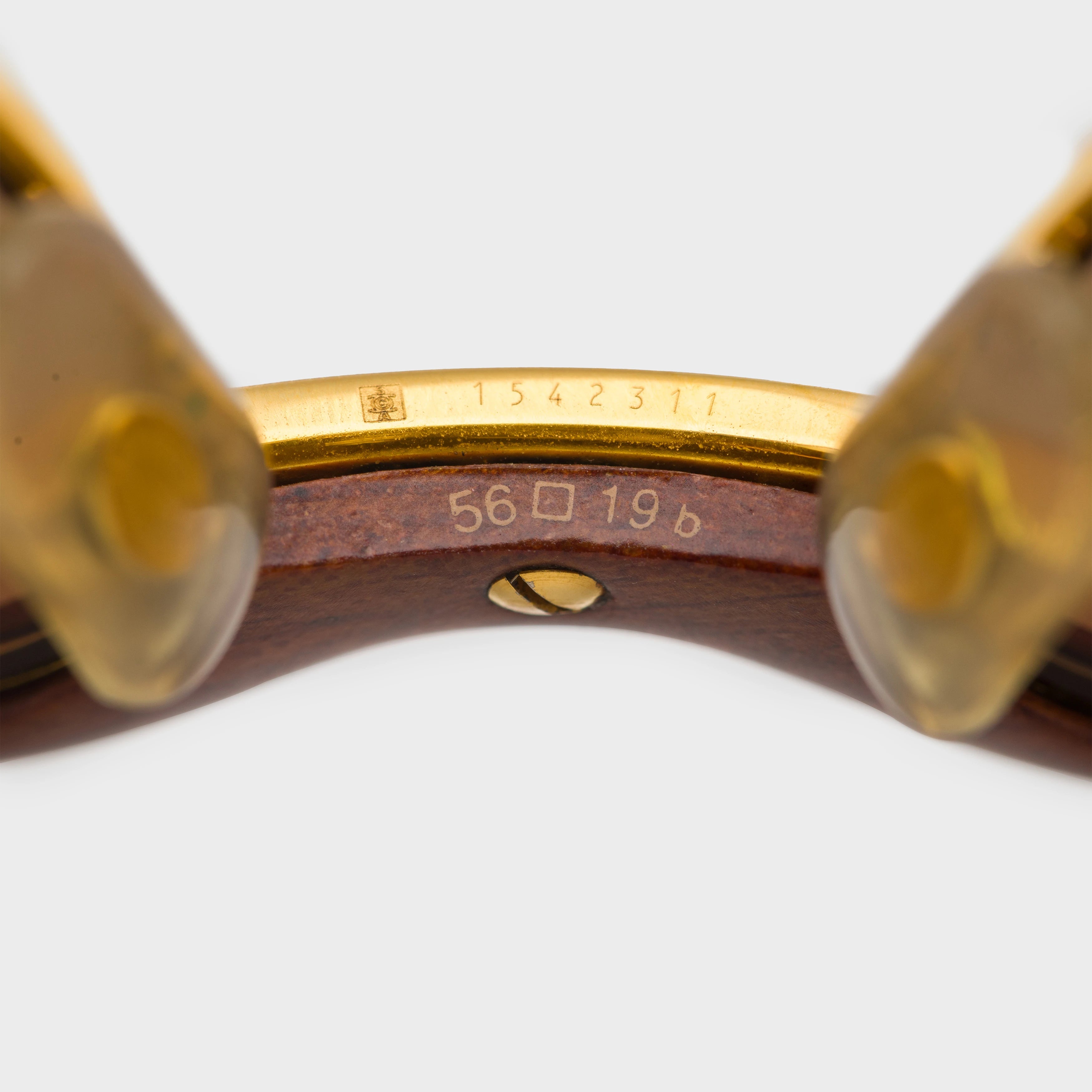 Vintage Cartier Malmaison
'BUBINGA' Precious Wood Frame Circa 1990’s