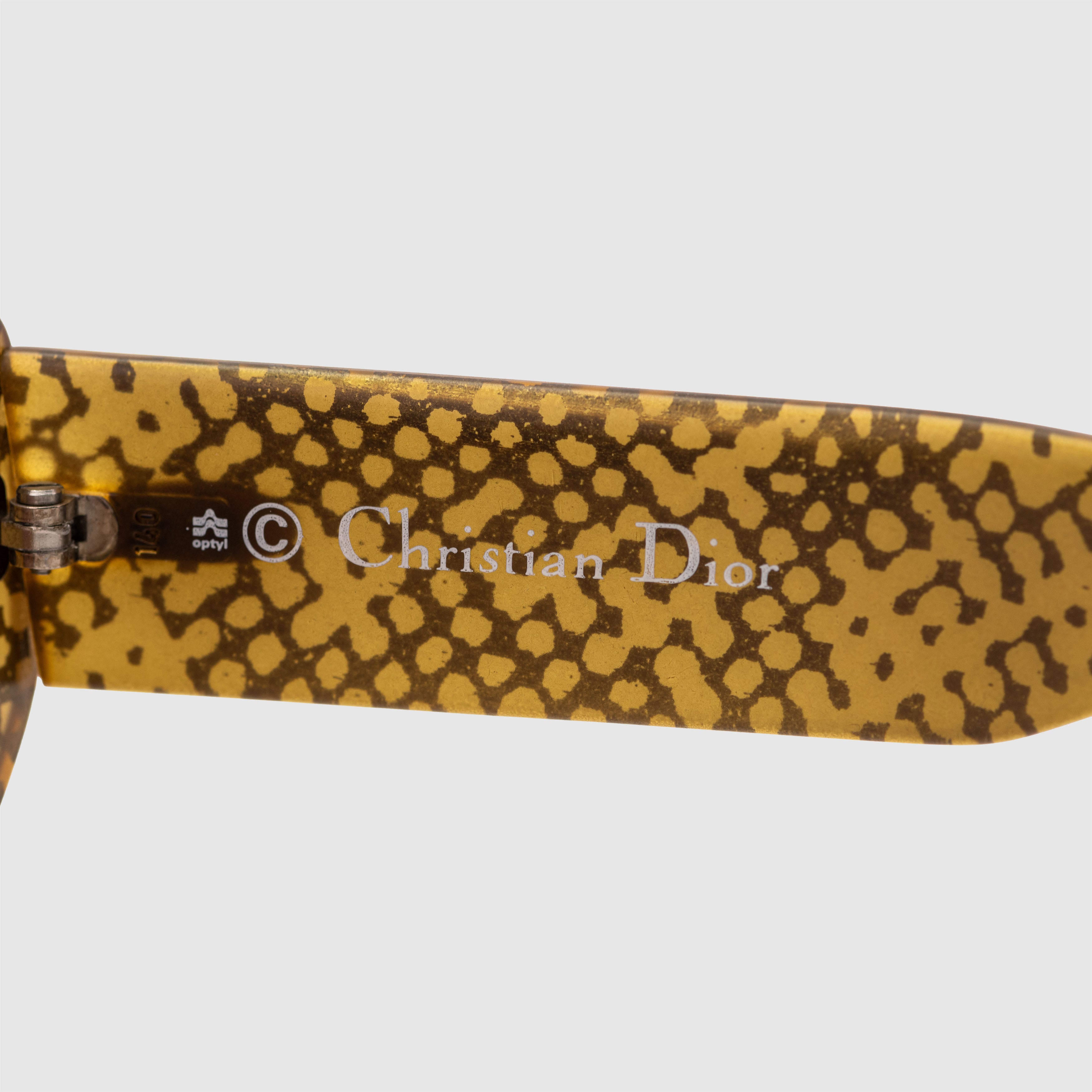Vintage Christian Dior Sunglass circa 1980's