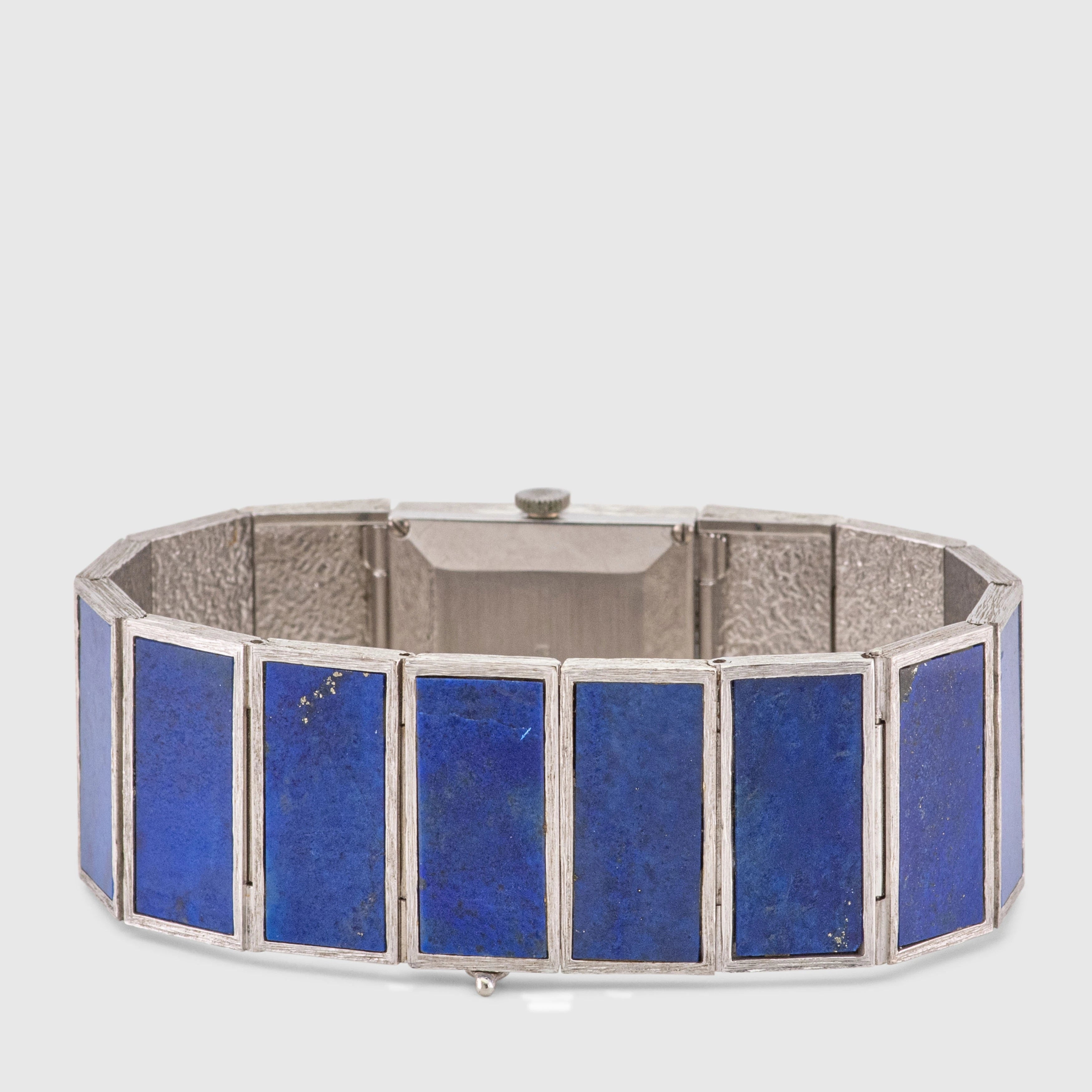 1974 Clerc White Gold Lapis Ref. 4038 (Box & Papers)