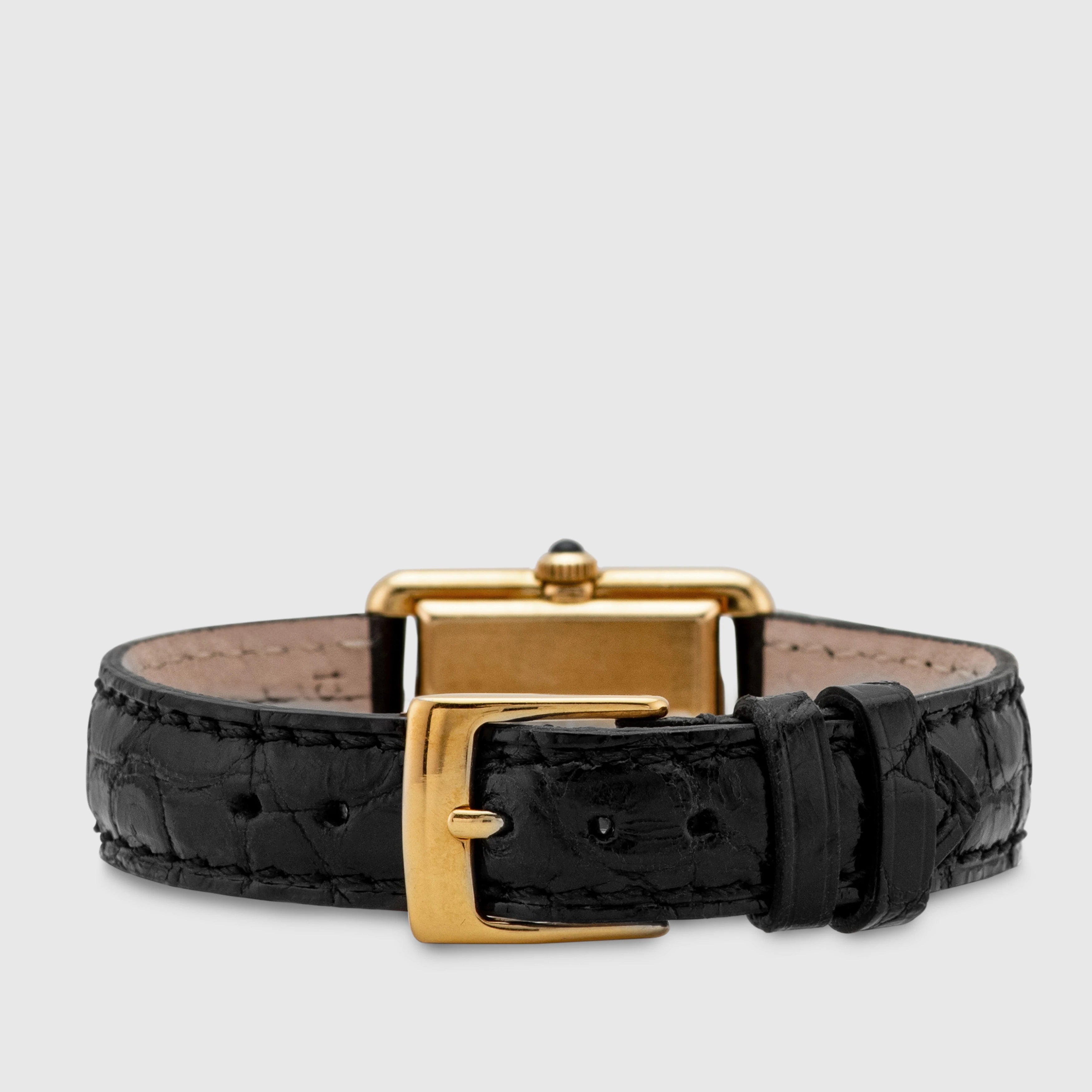 1960's Jaeger Le Coultre Mini Tank Yellow Gold Ref. 6028.21