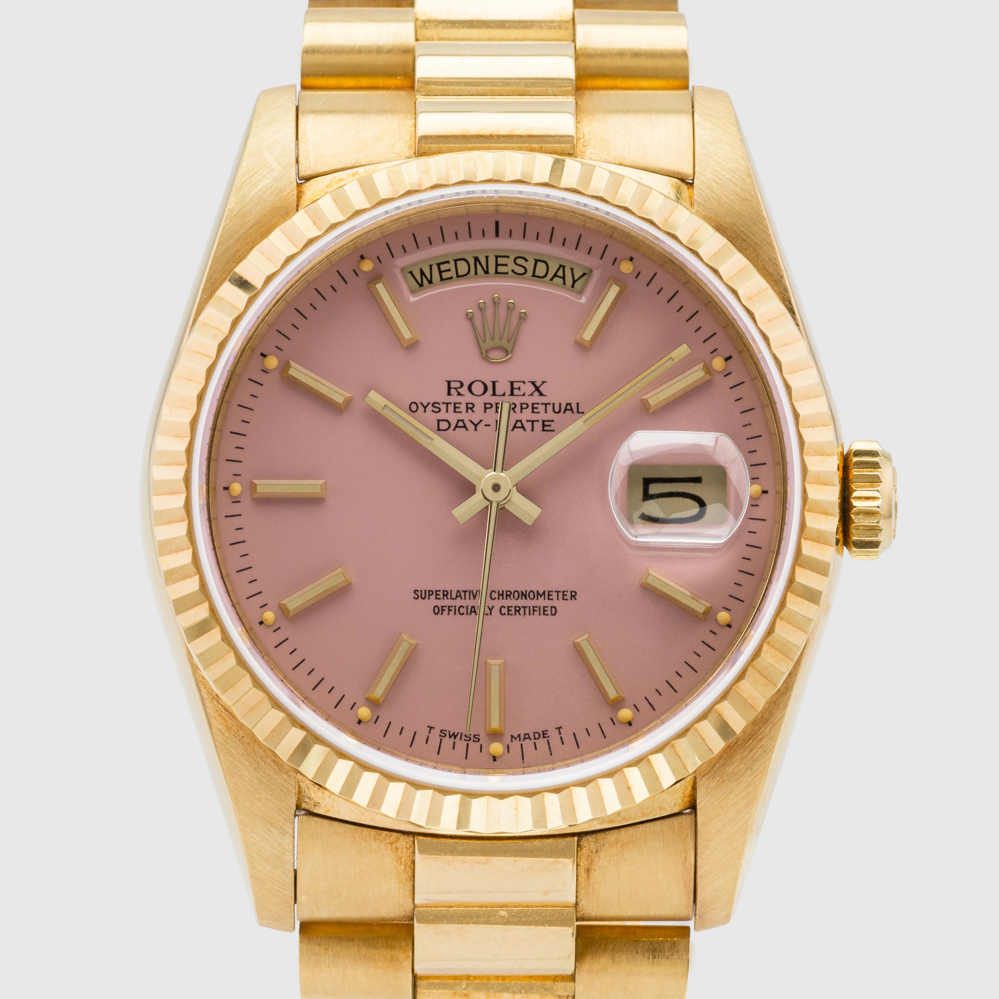 1988 Rolex Day Date Lilac Stella Ref. 18238
