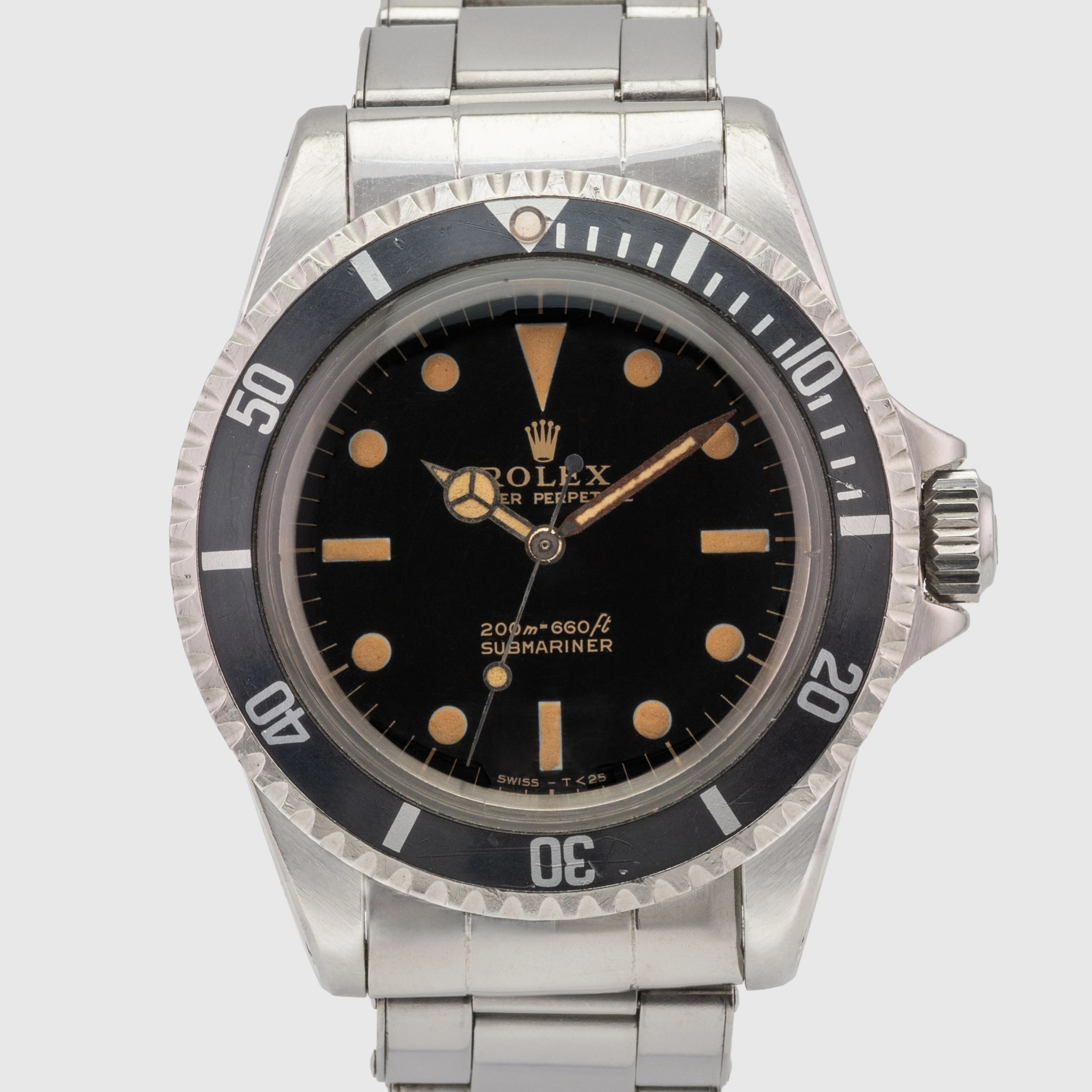 1966 Rolex Submariner Gilt Pumpkin Unpolished Ref. 5513