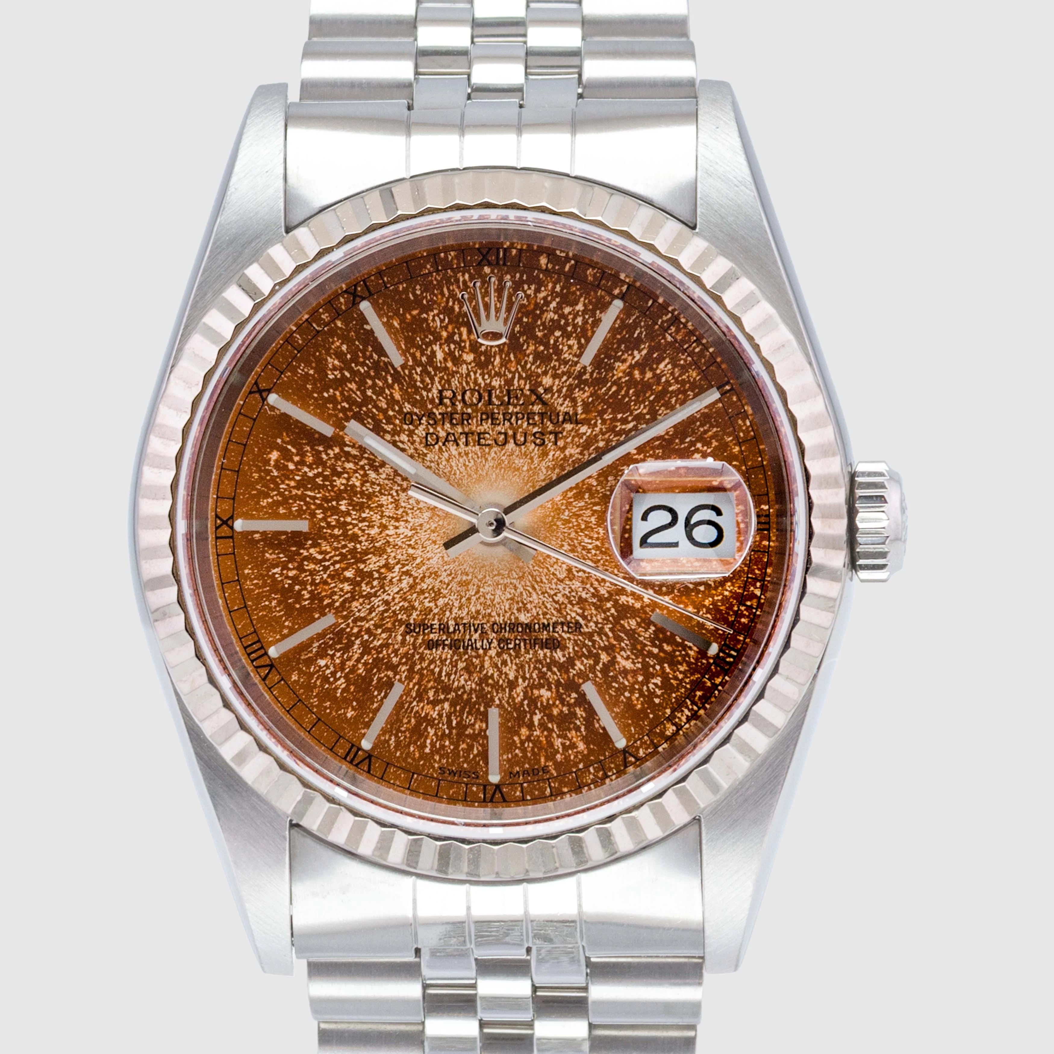 1999 Rolex Datejust Tropical Dial Ref. 16234