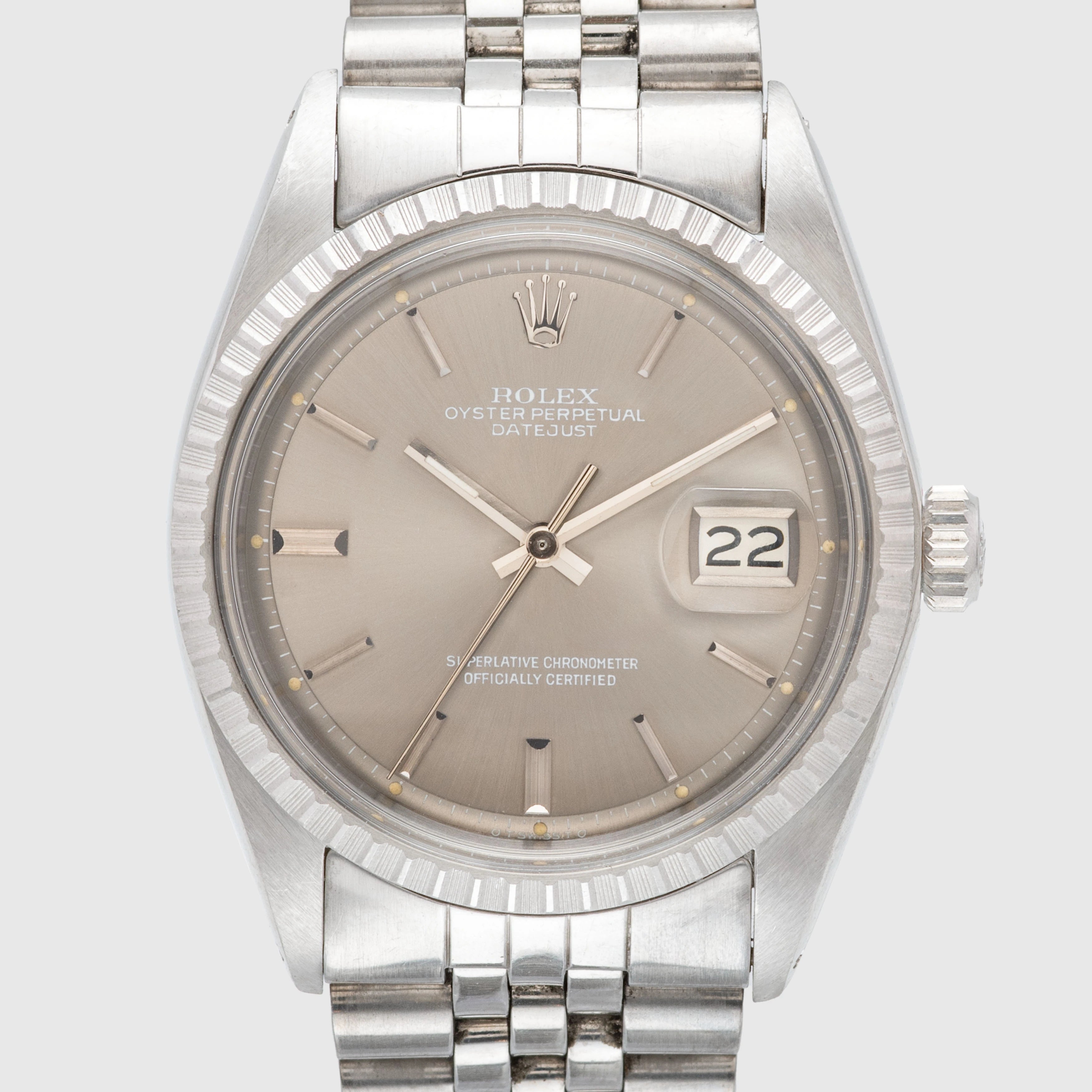 1973 Rolex Datejust Grey Dial Ref. 1603