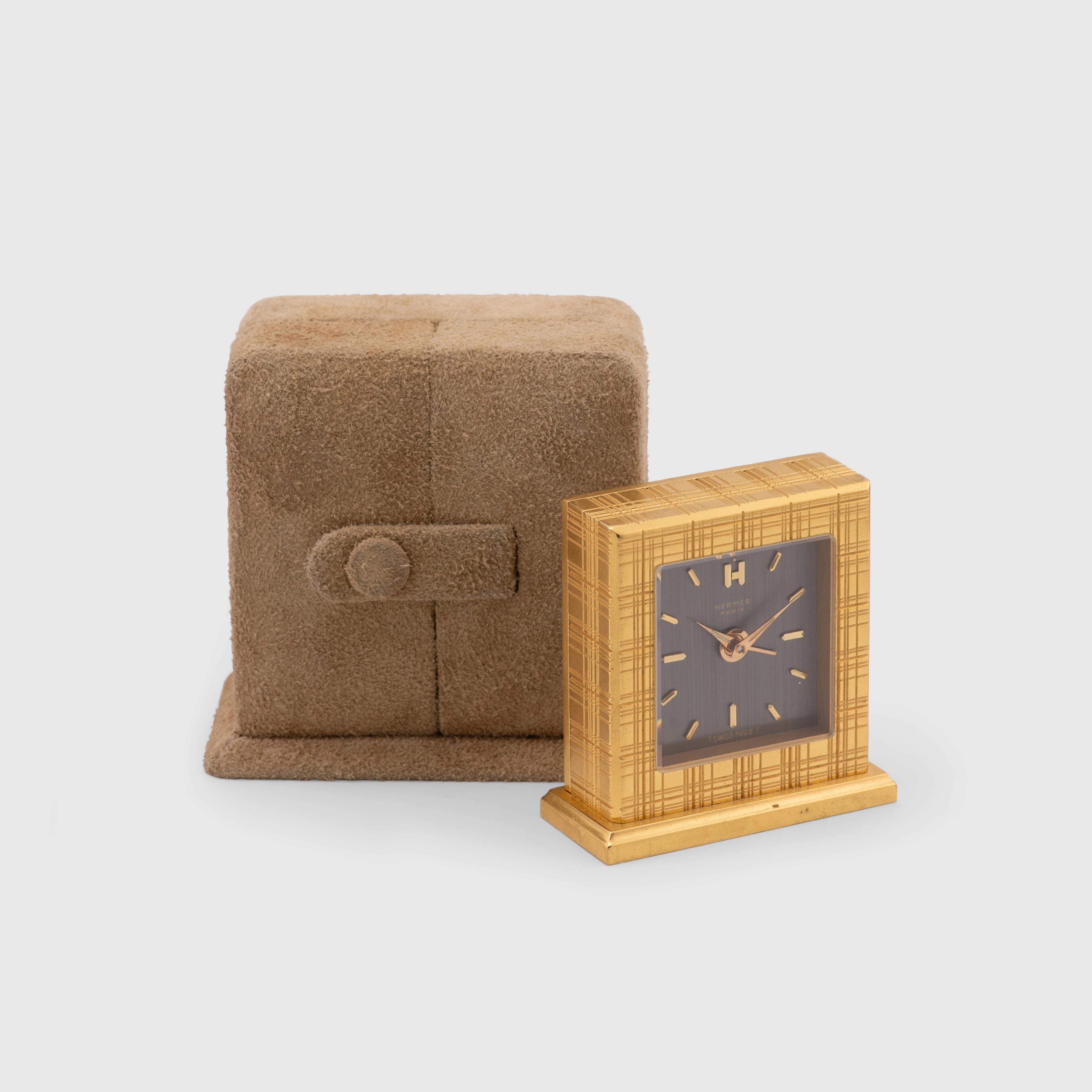 1960 Hermes Travel Clock (France/Switzerland)