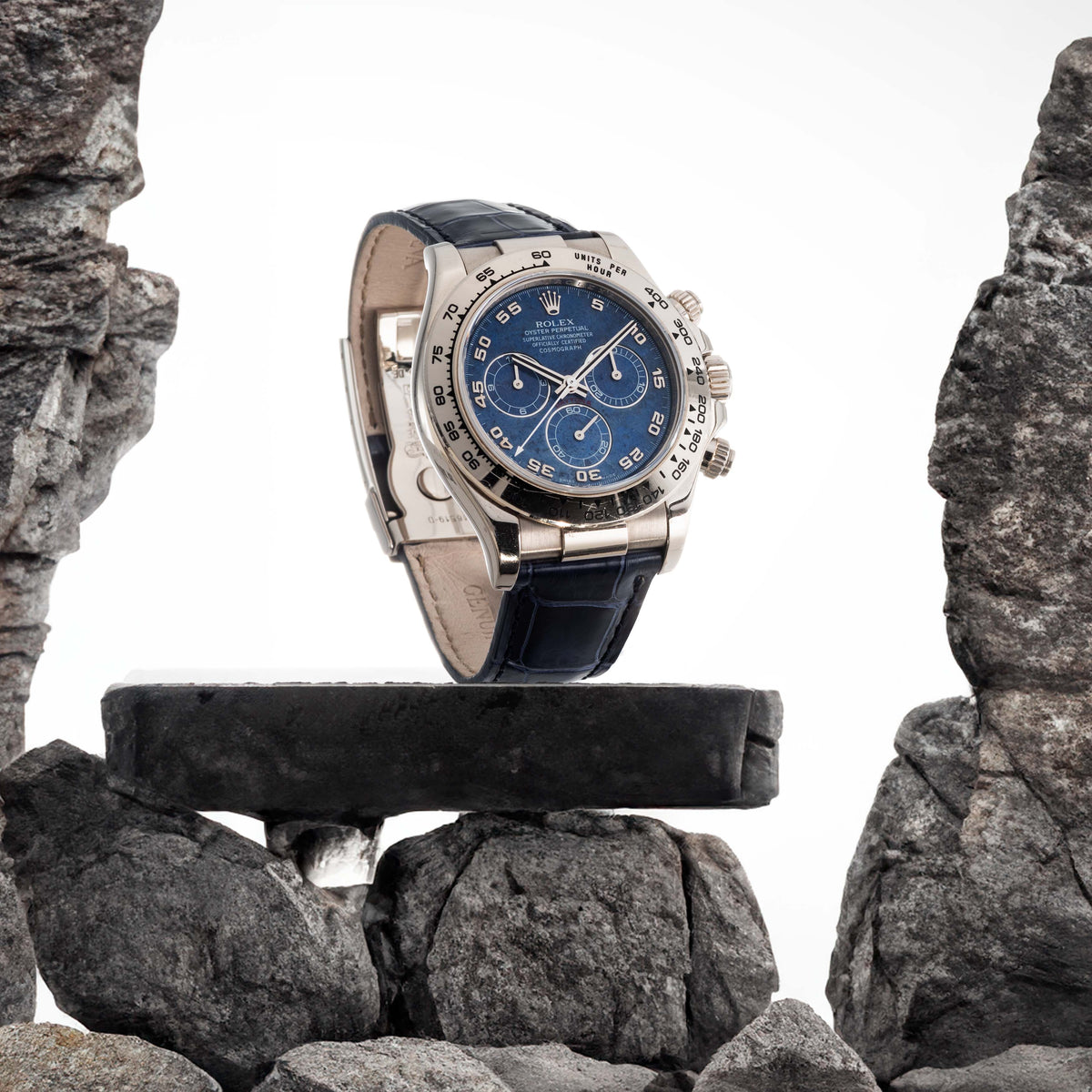 2012 Rolex Daytona Sodalite Dial Ref. 116519 (with Warranty Card)