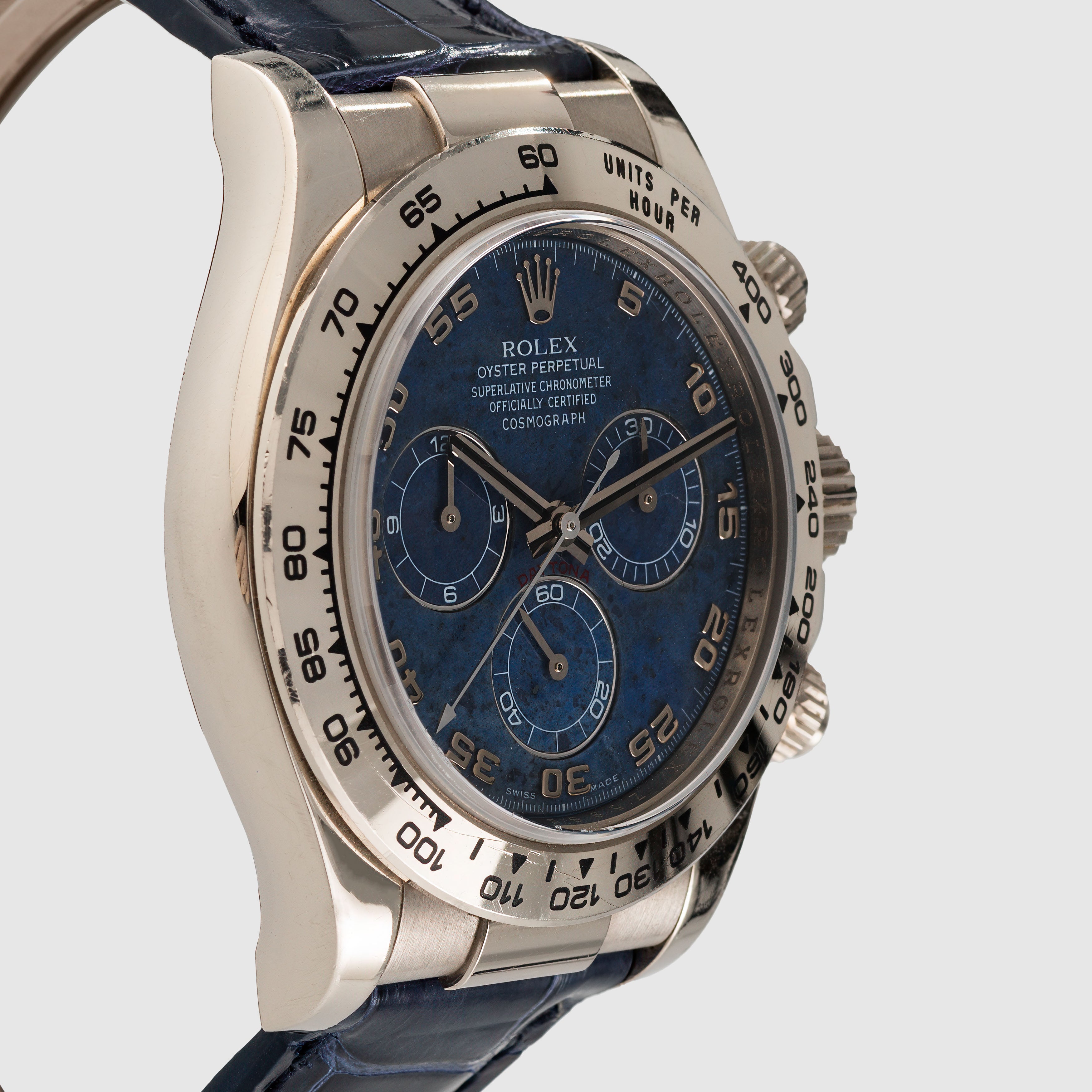 2012 Rolex Daytona Sodalite Dial Ref. 116519 (with Warranty Card)
