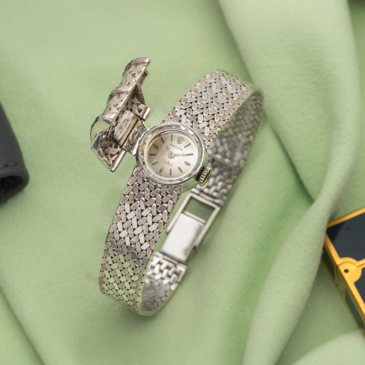 1966 Rolex Orchid White Gold Diamond & Sapphire Ref. 2220