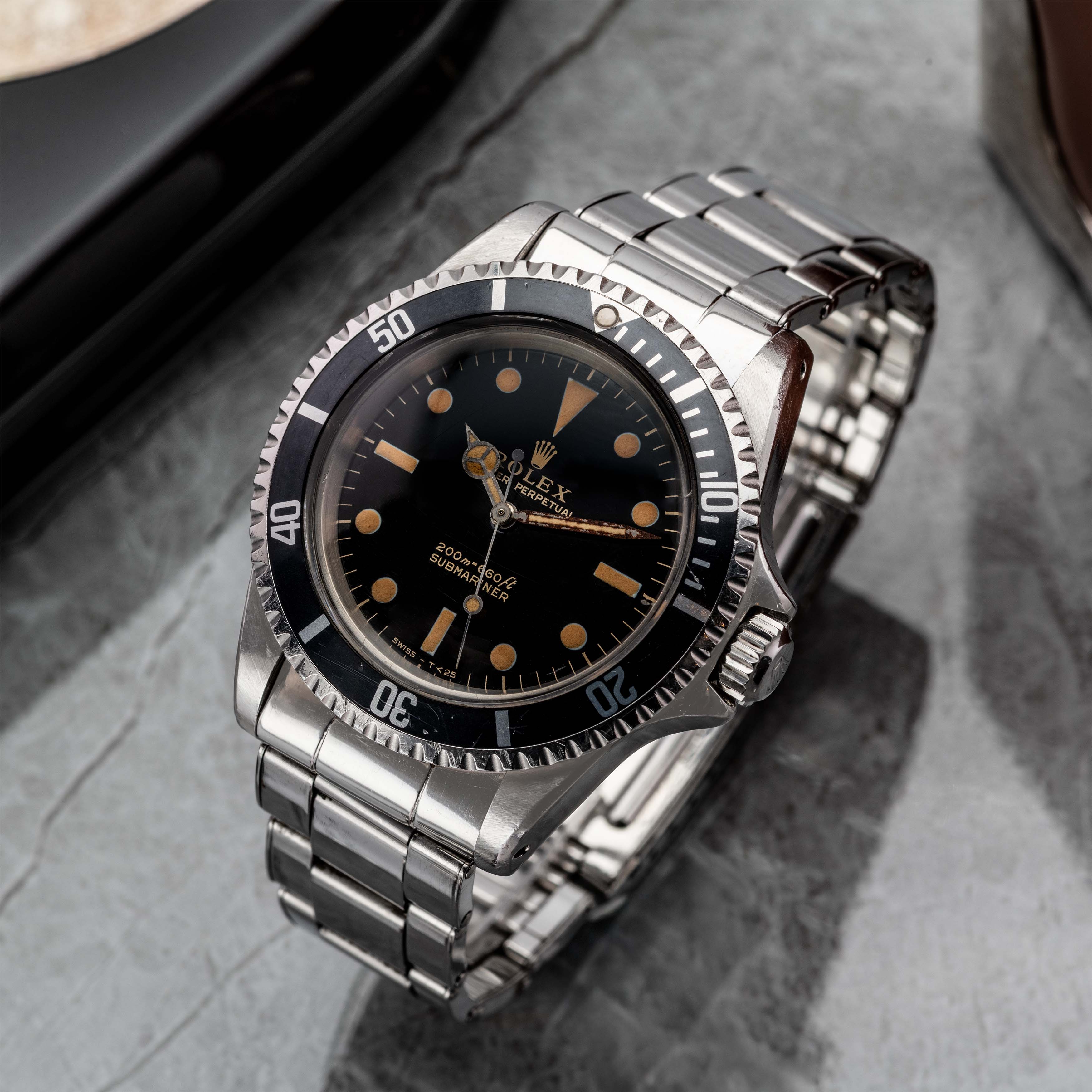 1966 Rolex Submariner Gilt Pumpkin Unpolished Ref. 5513