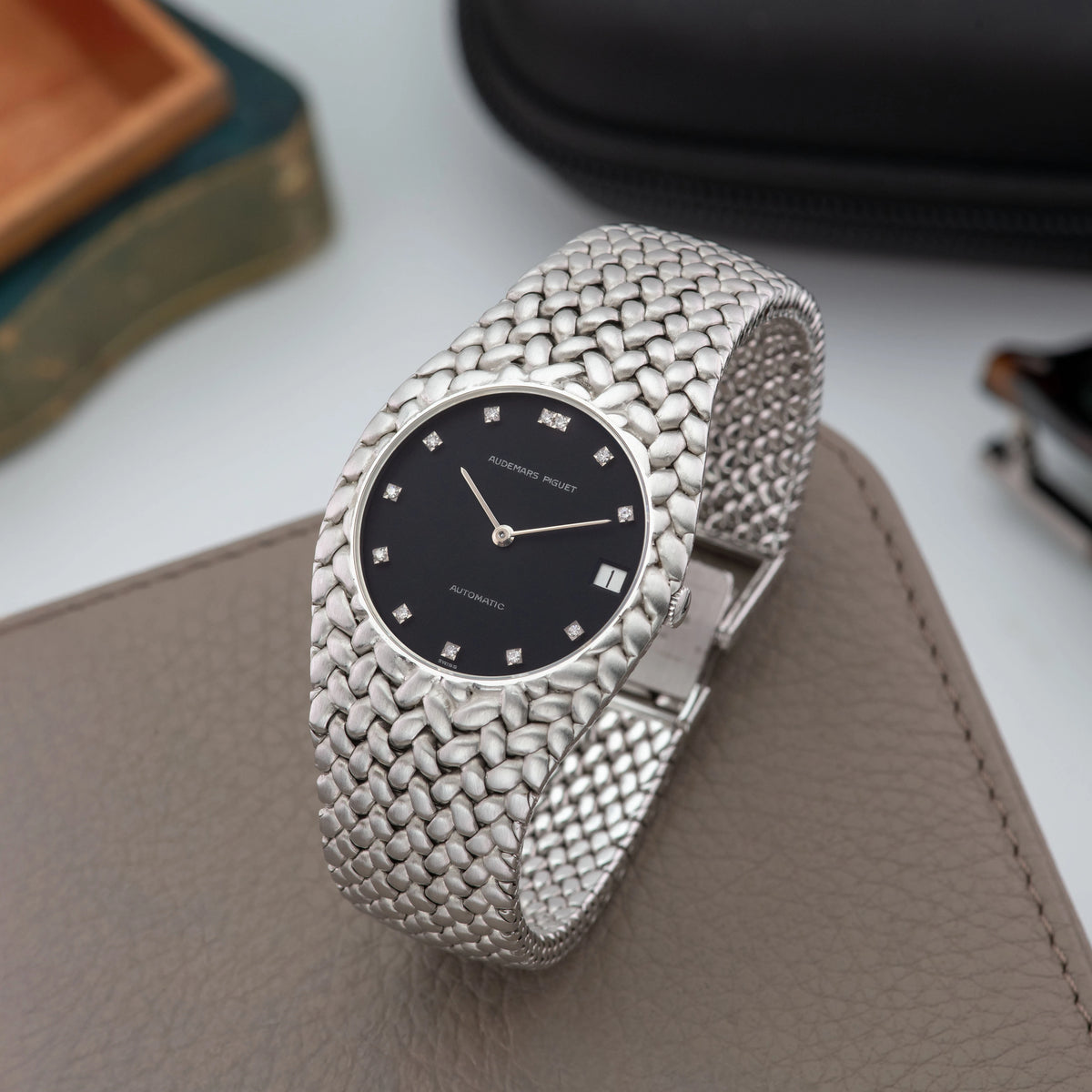 1978 Audemars Piguet Cobra White Gold Black Diamond Dial Ref. 5403BC