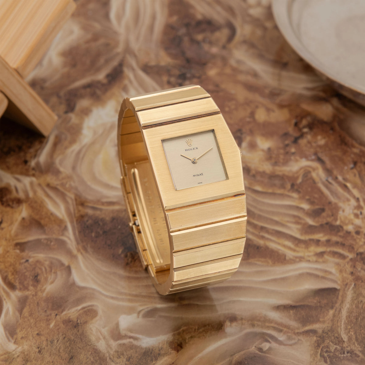 1971 Rolex King Midas 1st Generation Yellow Gold Ref. 9630