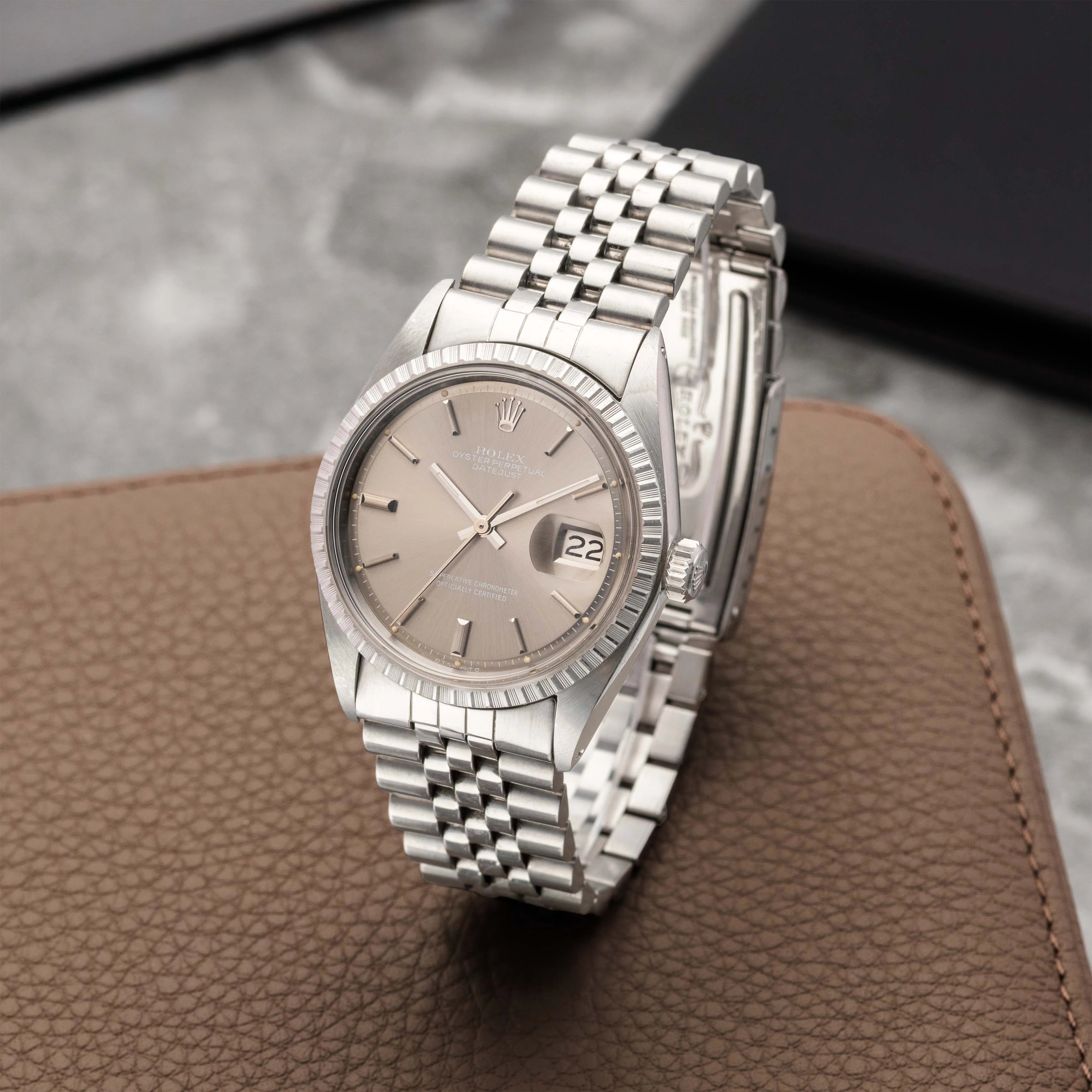 1973 Rolex Datejust Grey Dial Ref. 1603
