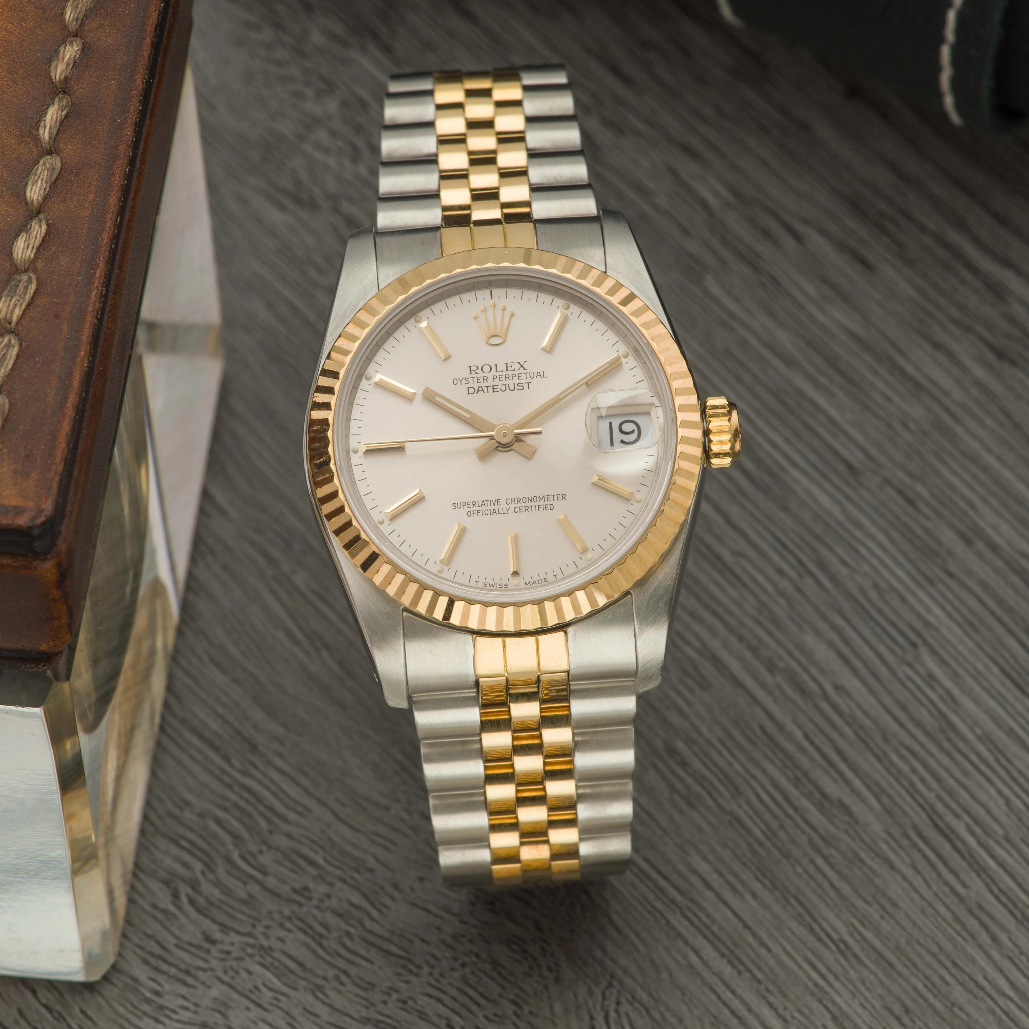 1987 Rolex Datejust Ladies St/G Silver Dial Ref. 68273