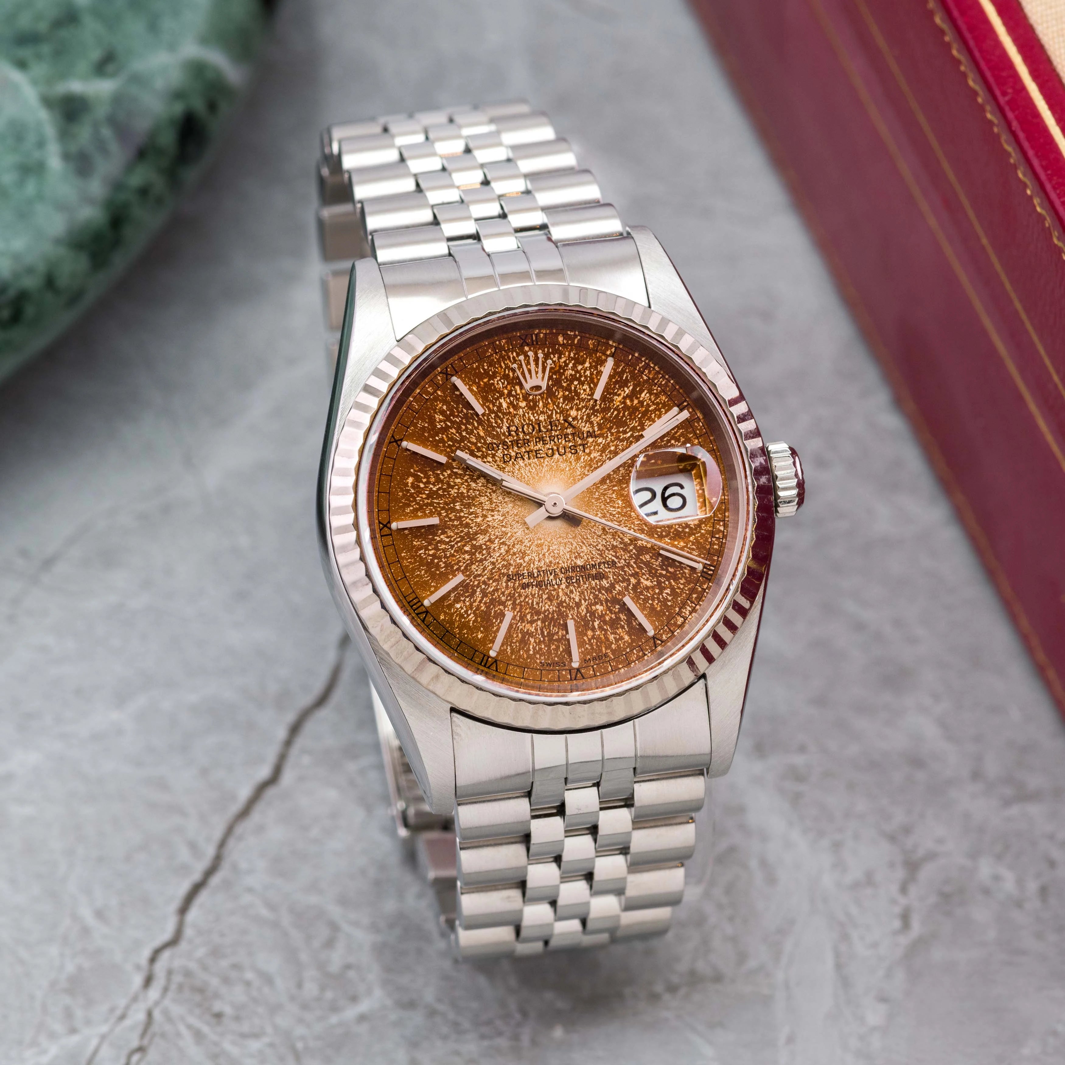 1999 Rolex Datejust Tropical Dial Ref. 16234