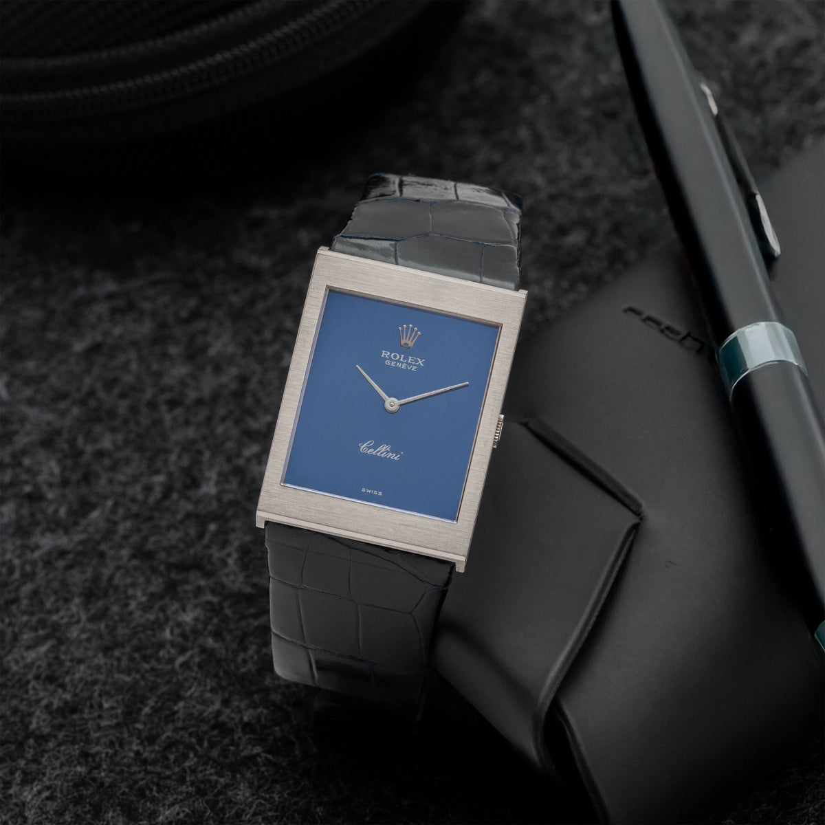 1970's Rolex Cellini Blue Dial 'Like New' Ref. 4027