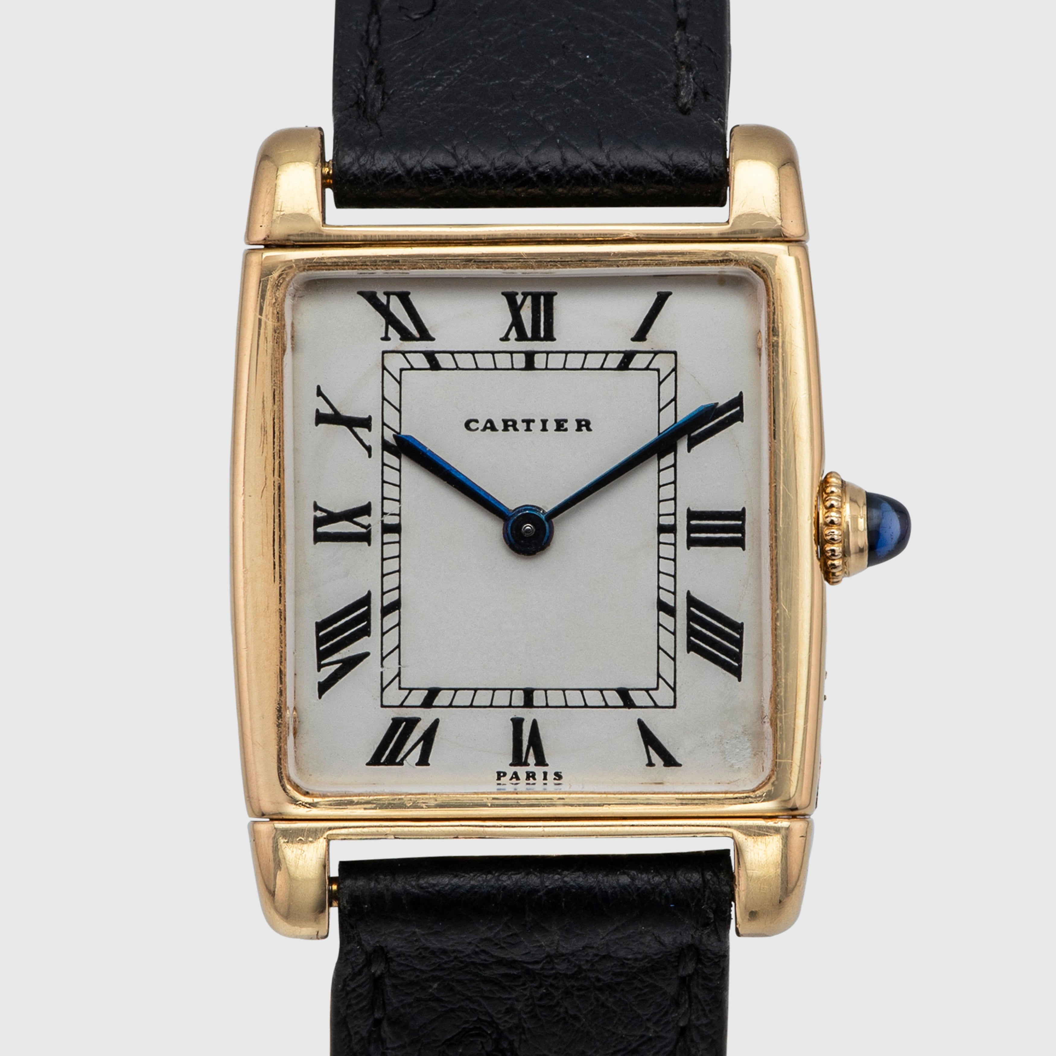 1970's Cartier Tank Reverso Ref. 2582 (with Box)