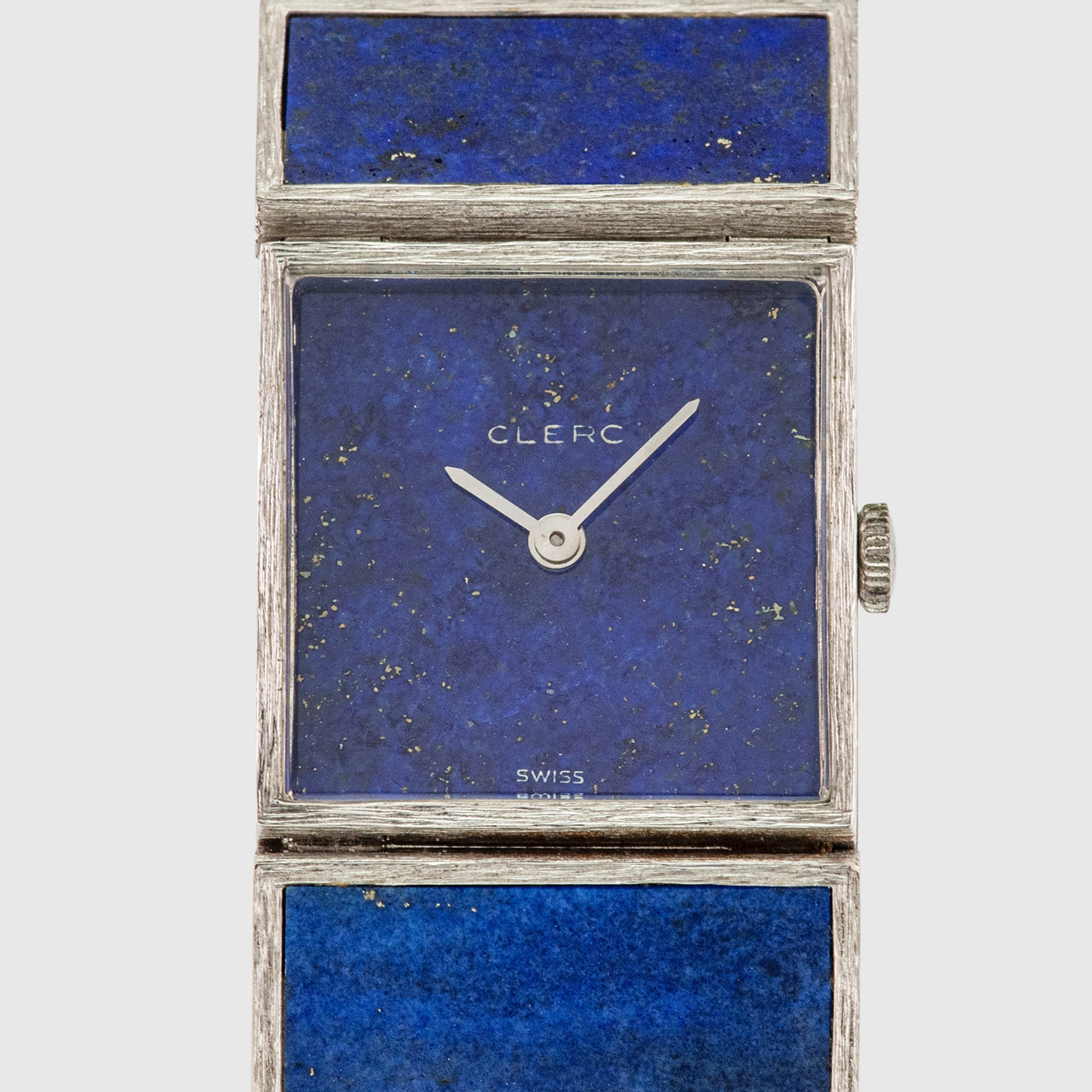 1974 Clerc White Gold Lapis Ref. 4038 (Box & Papers)
