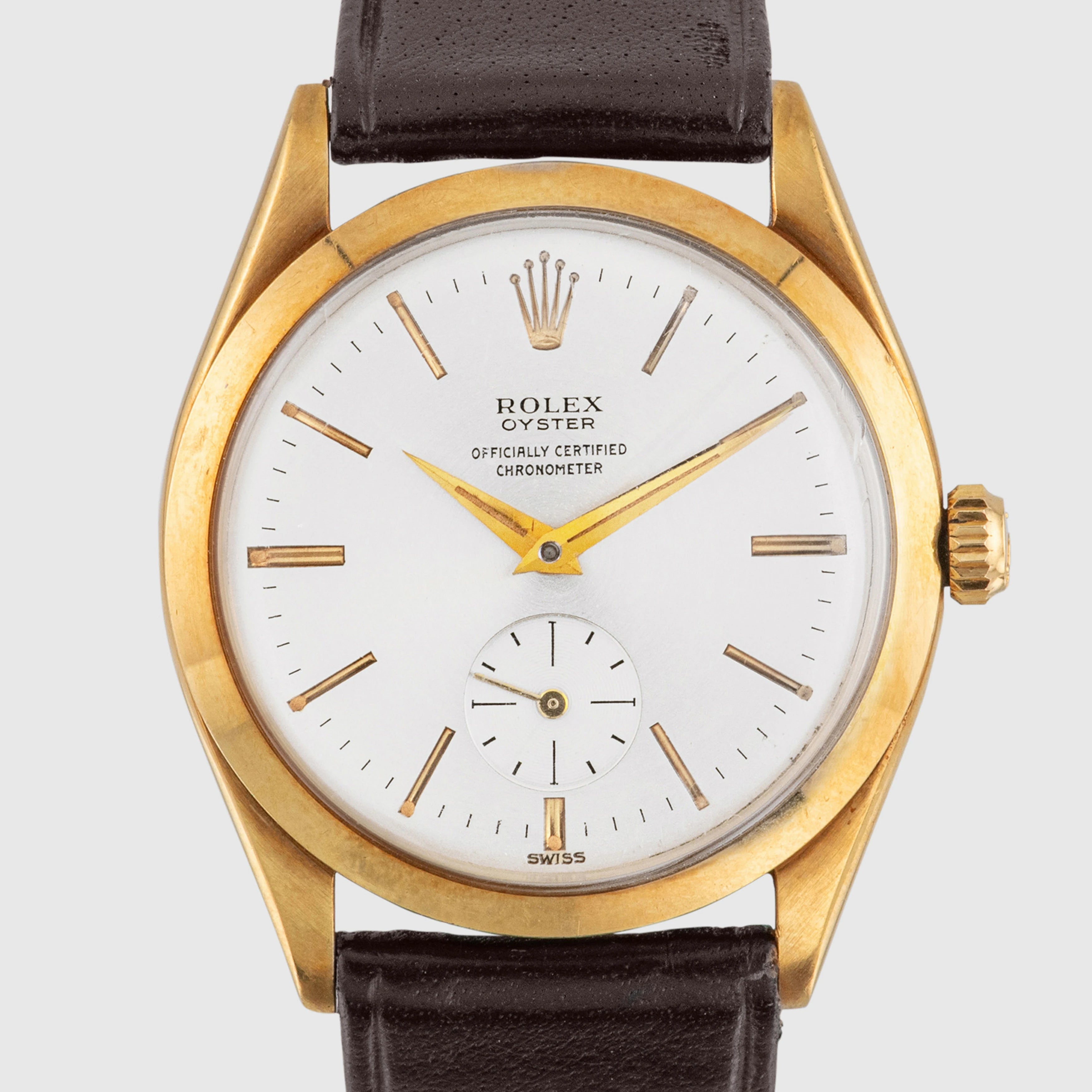 1955 Rolex Oyster Veriflat Ref. 6512