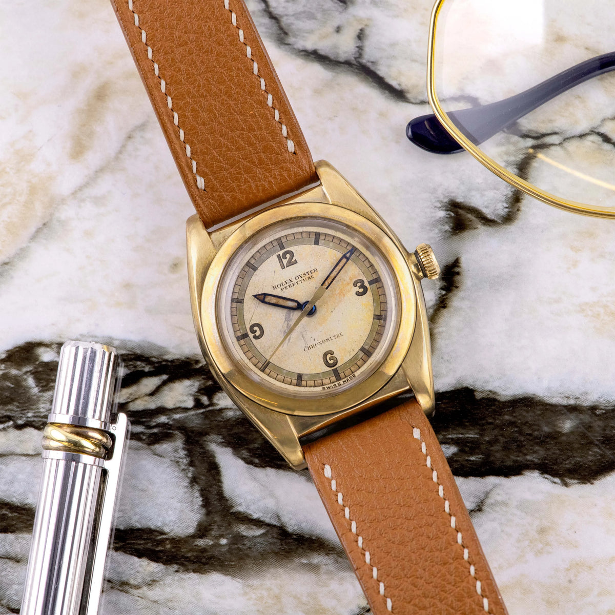 1947 Rolex Oyster Perpetual Bubbleback Ref. 3131