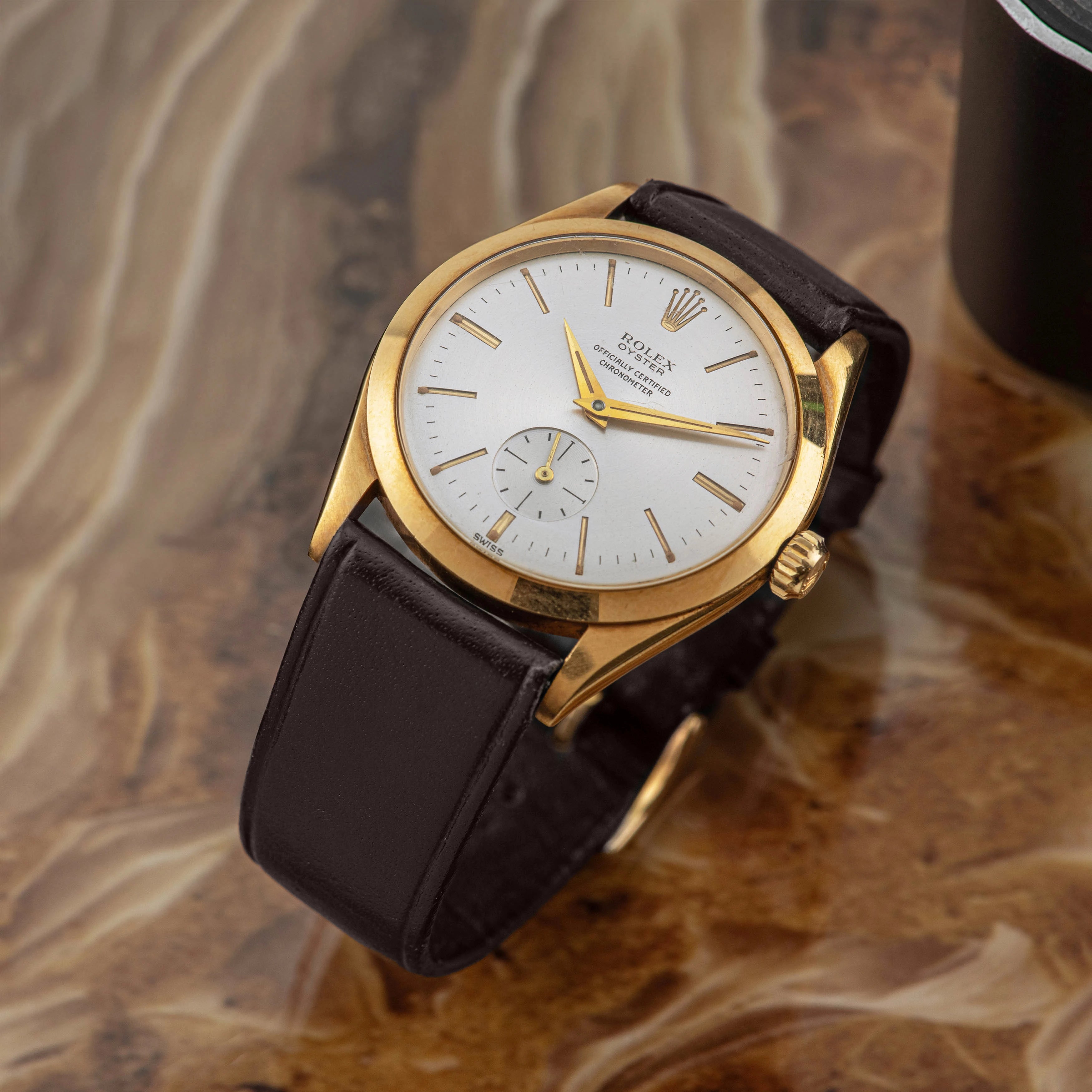 1955 Rolex Oyster Veriflat Ref. 6512