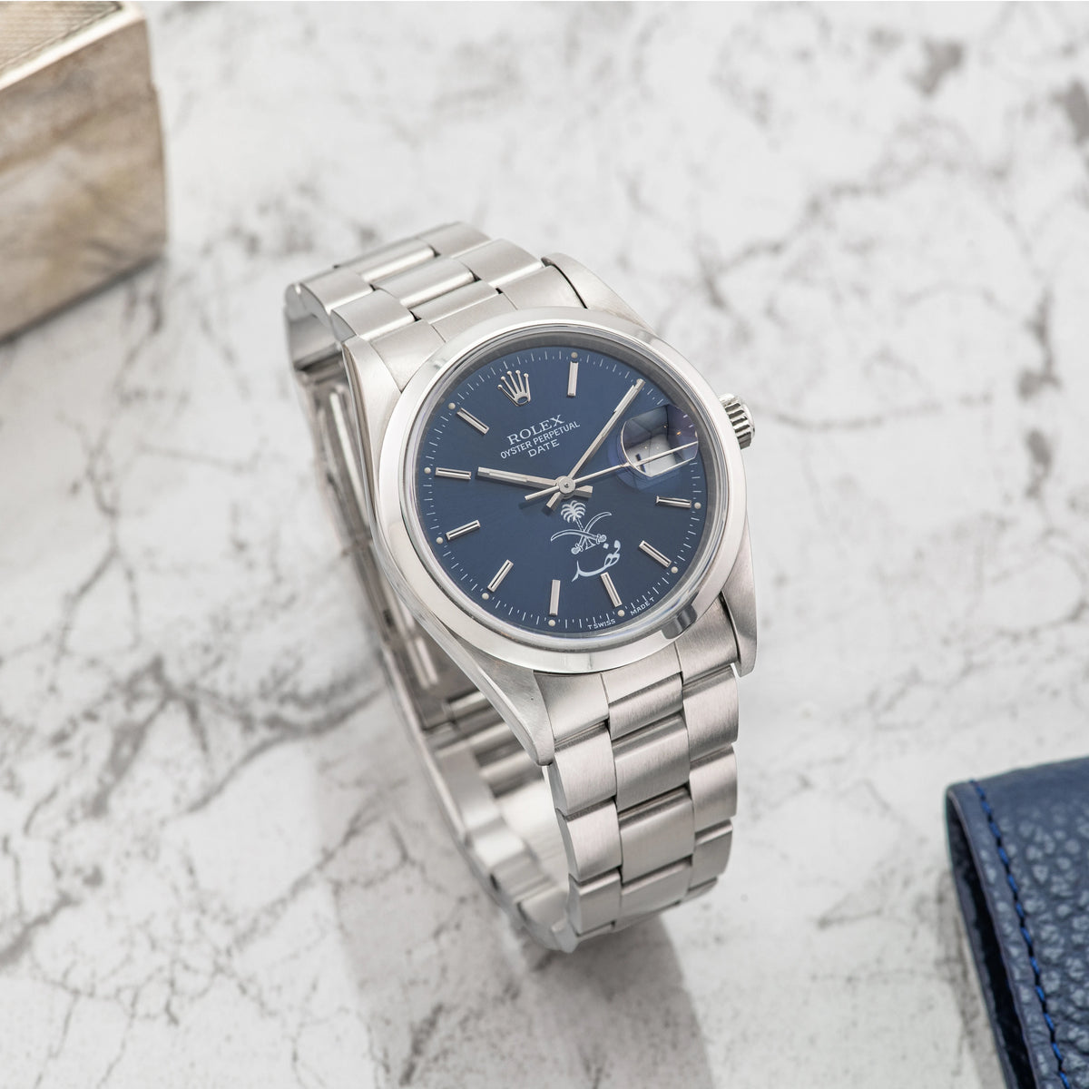 1991 Rolex Oyster Perpetual Date Saudi Logo 'Fahd' Ref. 15200