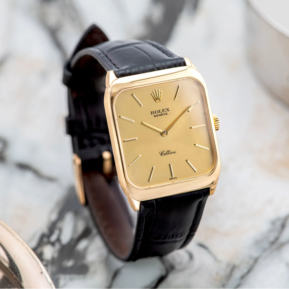 1990 Rolex Cellini Champagne Dial Ref. 4135