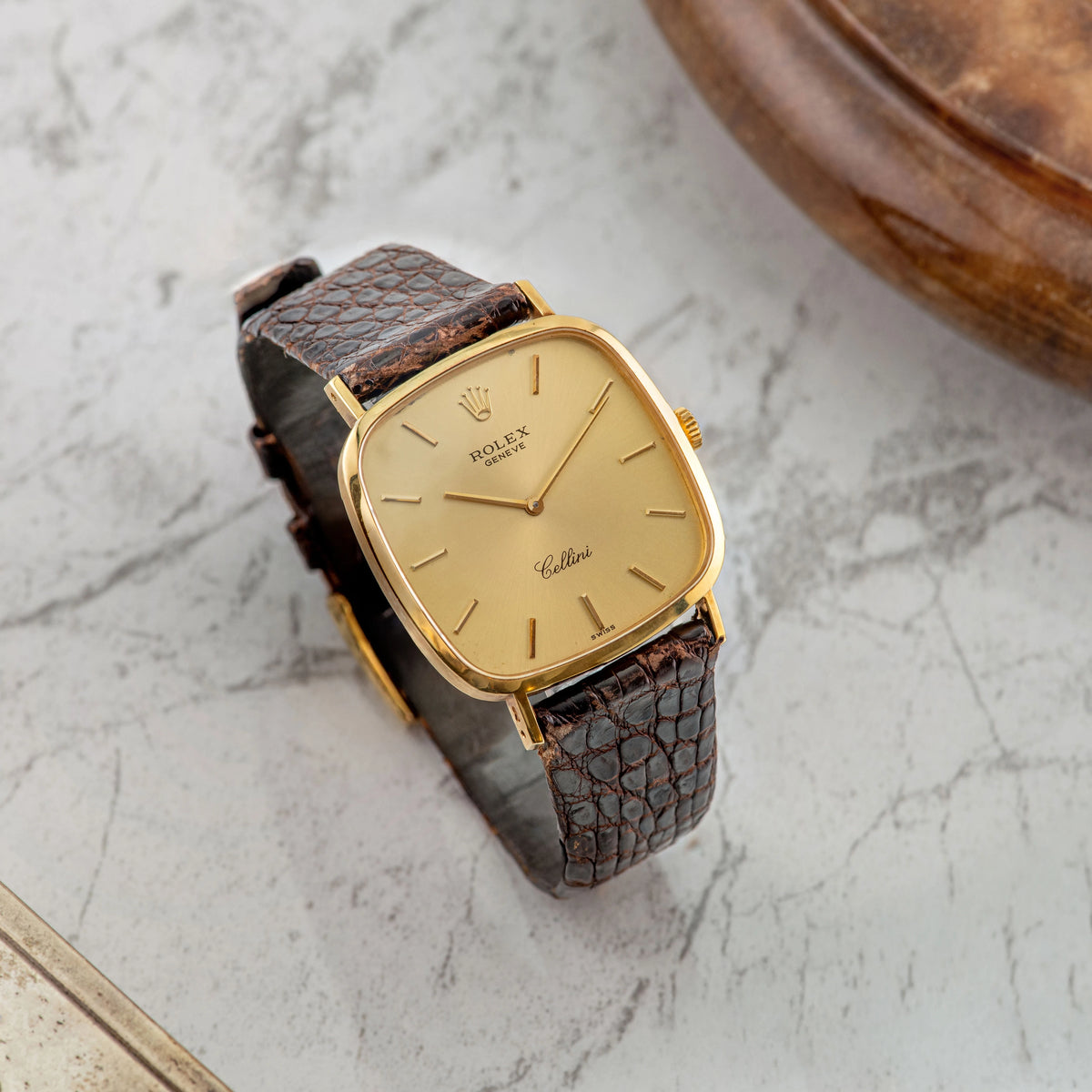 1984 Rolex Cellini Champagne Dial Ref. 4114