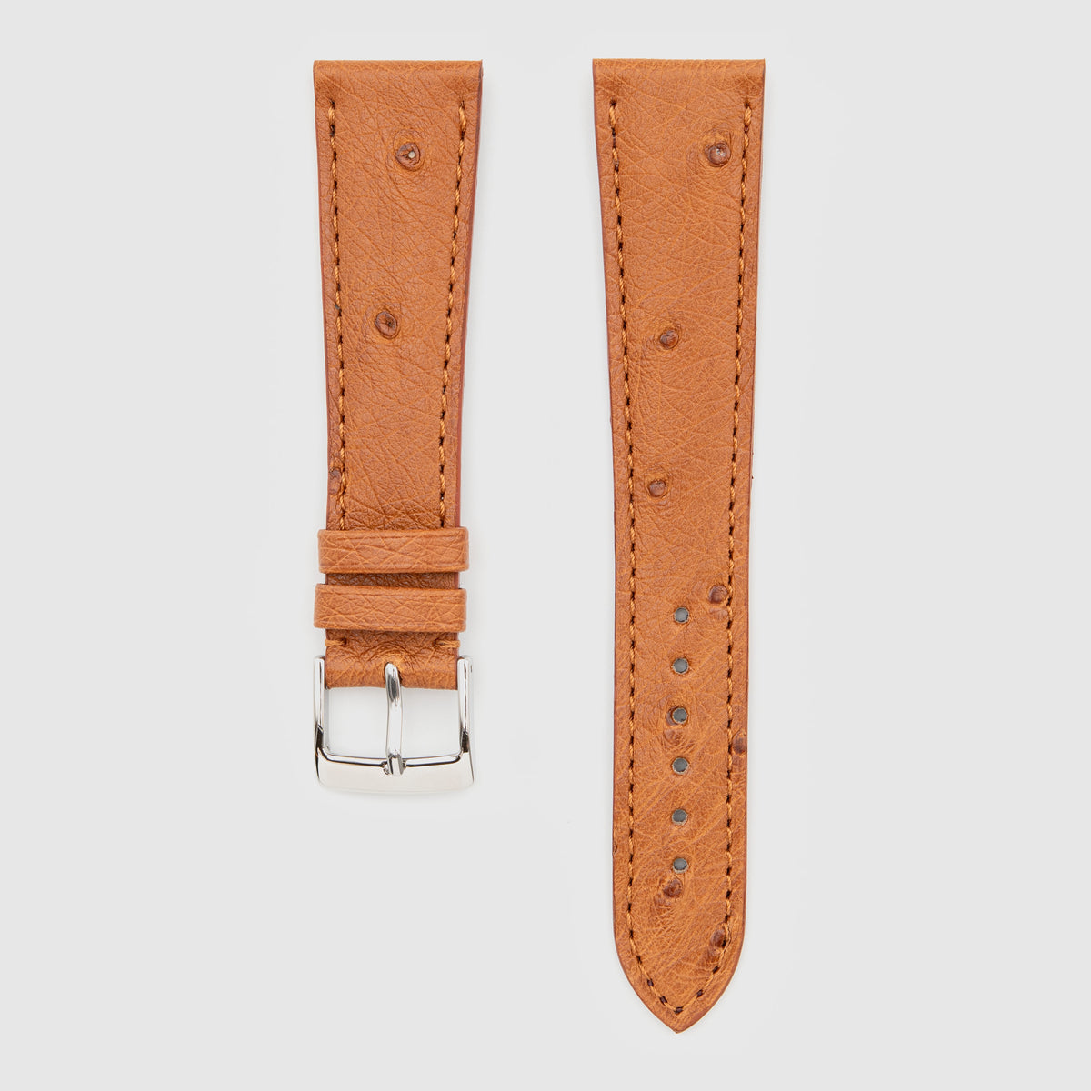 Camille Fournet Strap Ostrich Dark Gold