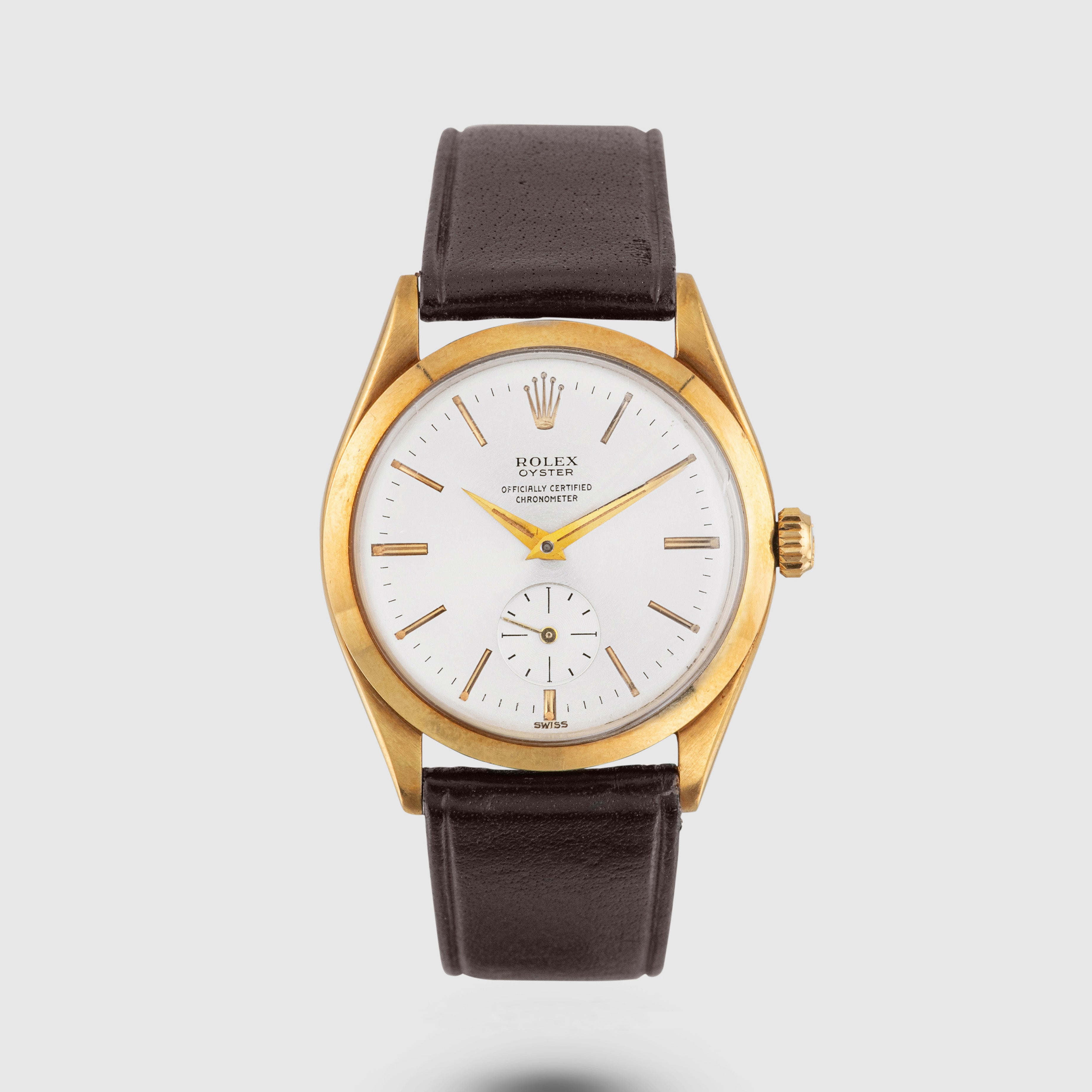 1955 Rolex Oyster Veriflat Ref. 6512
