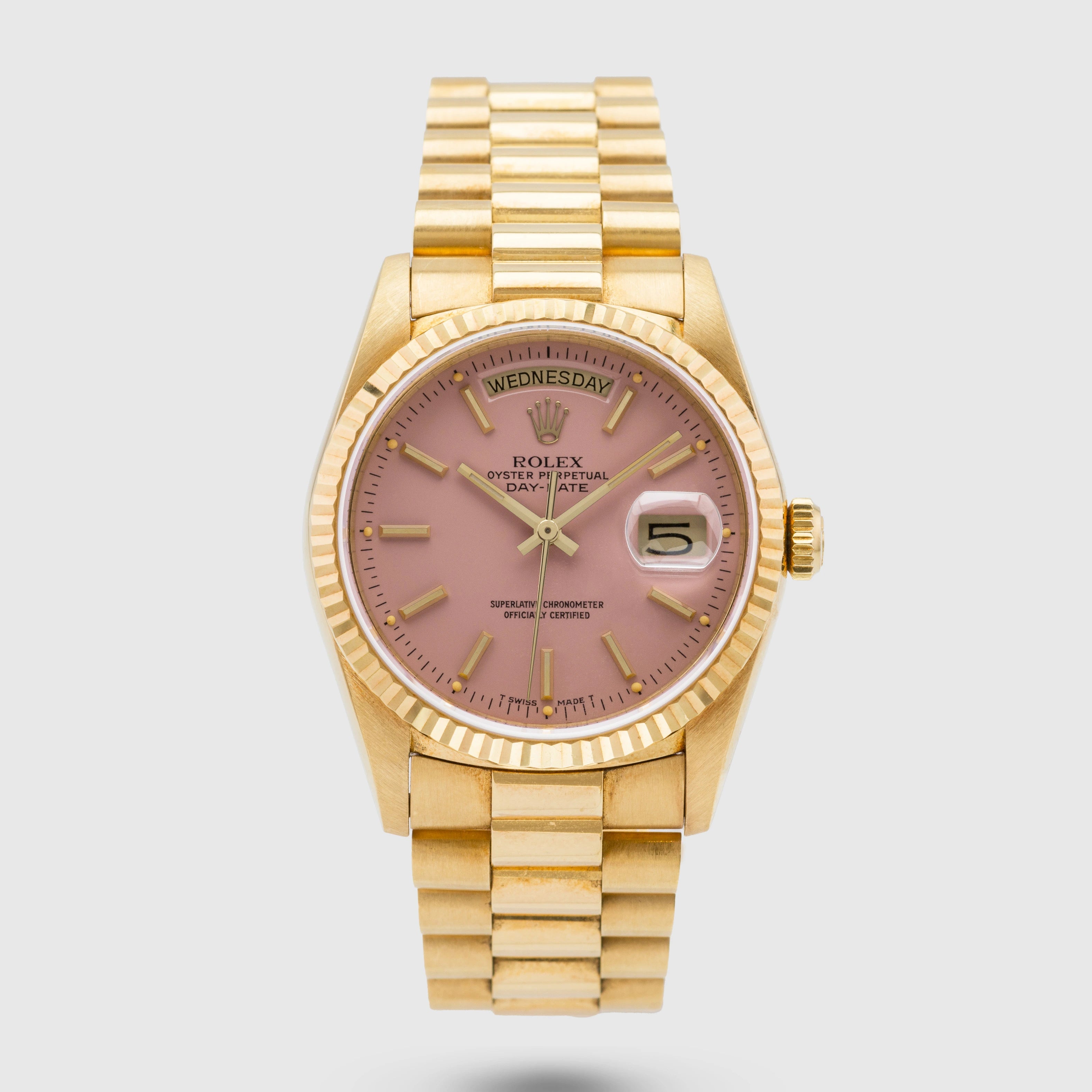 1988 Rolex Day Date Lilac Stella Ref. 18238