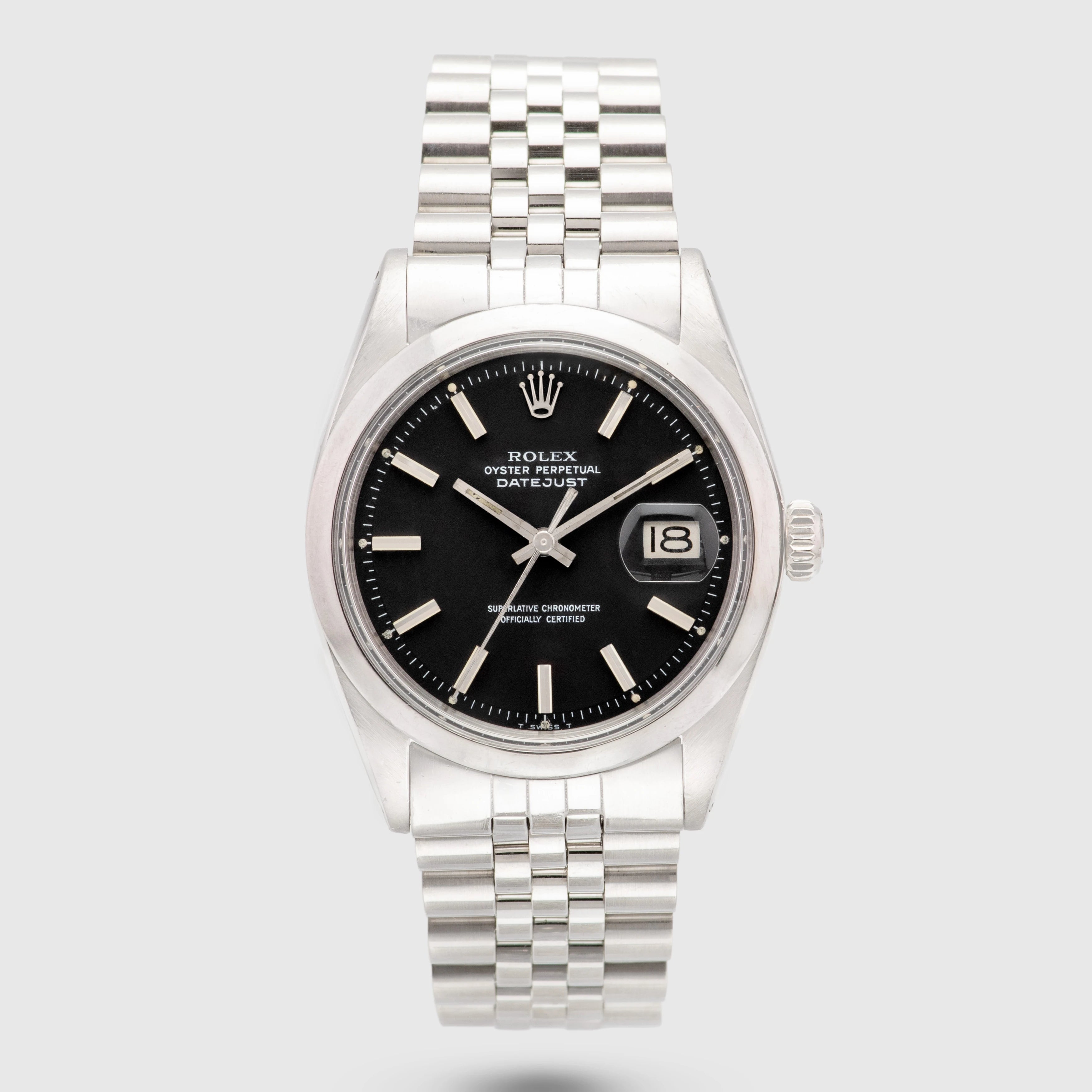 1971 Rolex Datejust Black Dial Ref. 1600