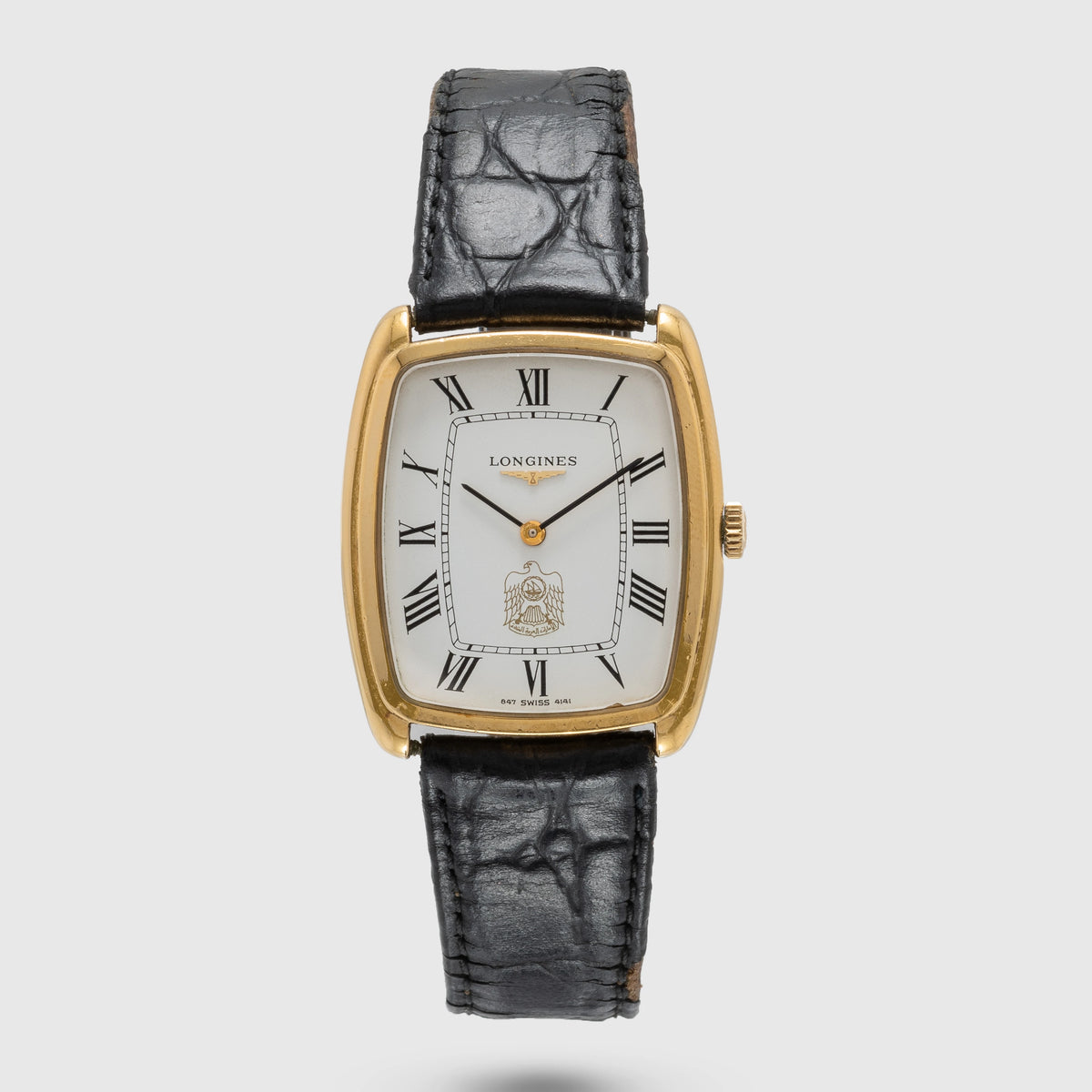1980's Longines Dress Watch UAE Quraysh Hawk Logo