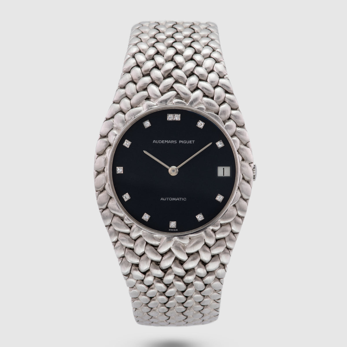 1978 Audemars Piguet Cobra White Gold Black Diamond Dial Ref. 5403BC