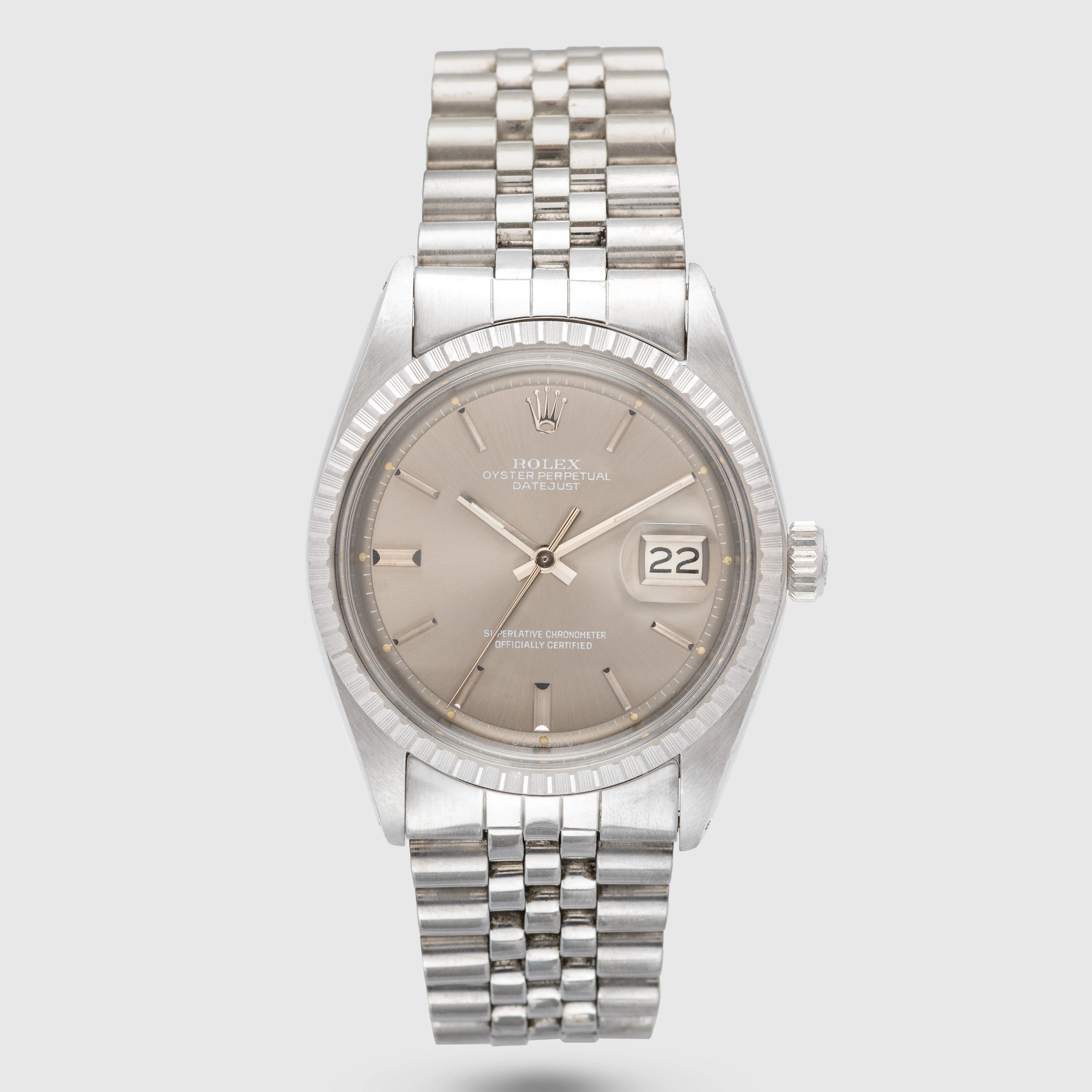 1973 Rolex Datejust Grey Dial Ref. 1603