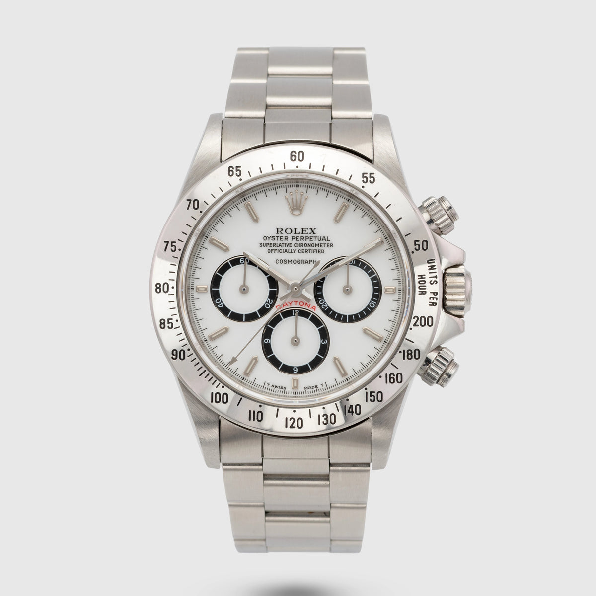 1988 Rolex Daytona R9 Porcelain Dial Unpolished Ref. 16520 (Box & Booklets)