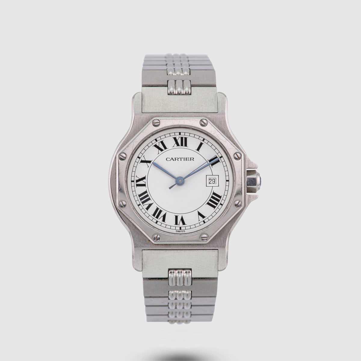 1980's Cartier Santos Octagon Ref. 2965