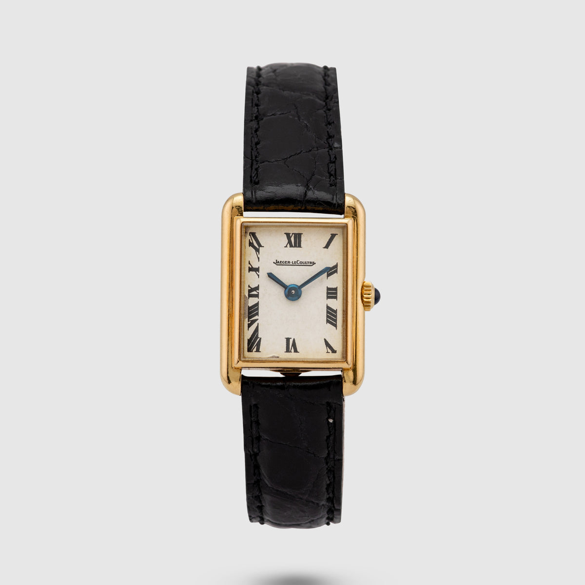 1960's Jaeger Le Coultre Mini Tank Yellow Gold Ref. 6028.21