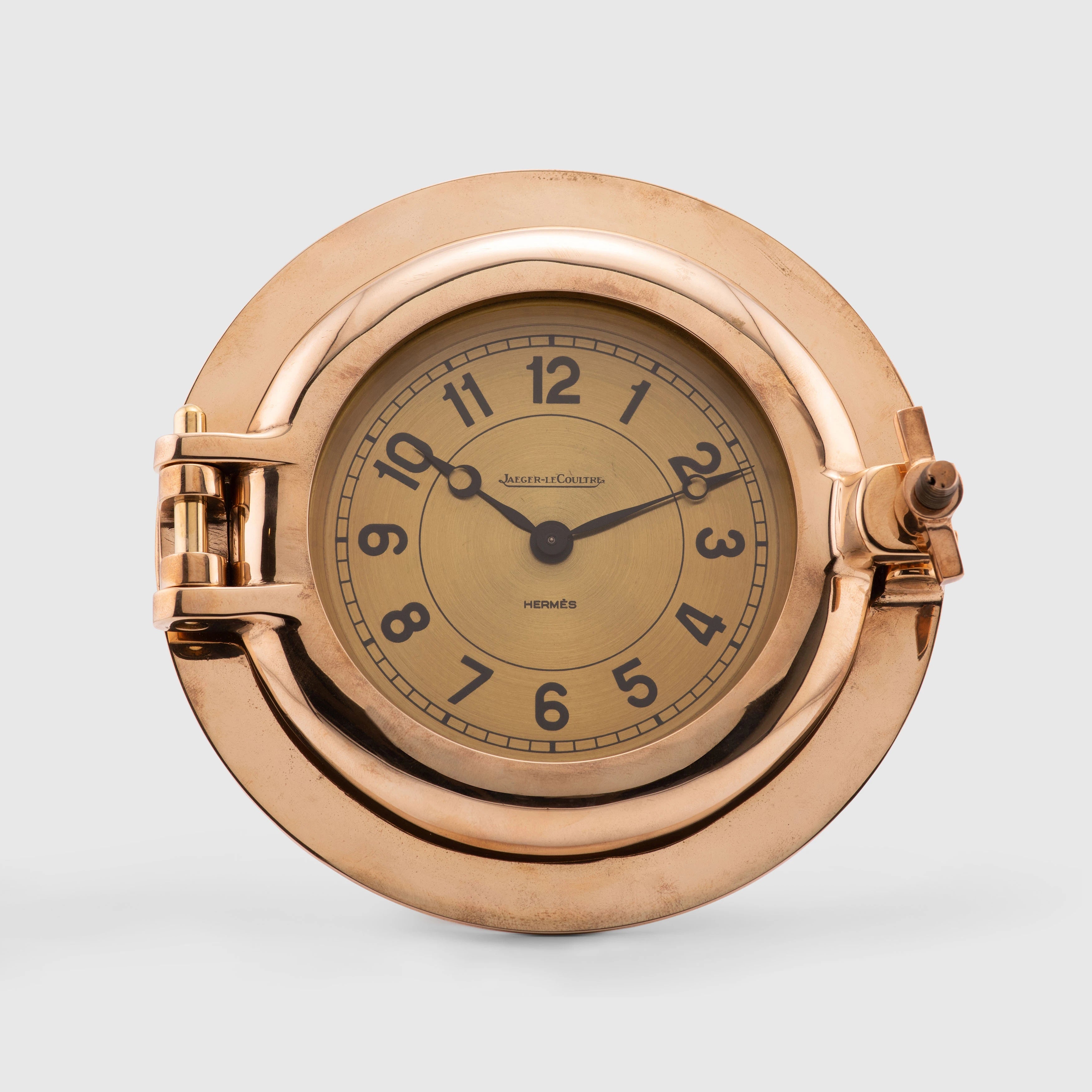 Jaeger LeCoultre for Hermes Porthole Table Clock