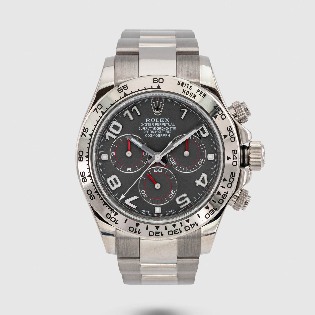 2010 Rolex Daytona Grey Racing Dial Ref. 116509 (Full Set)