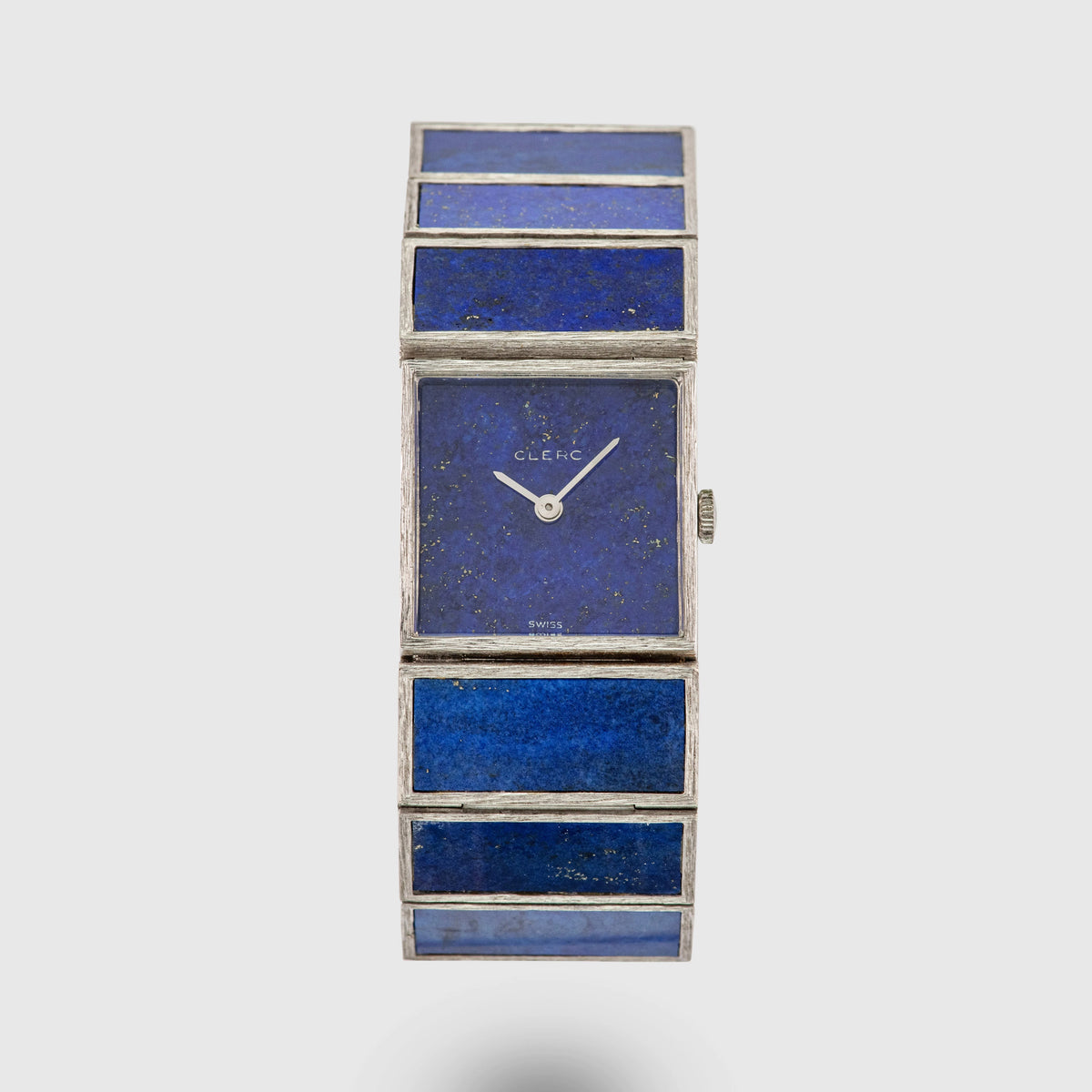 1974 Clerc White Gold Lapis Ref. 4038 (Box & Papers)