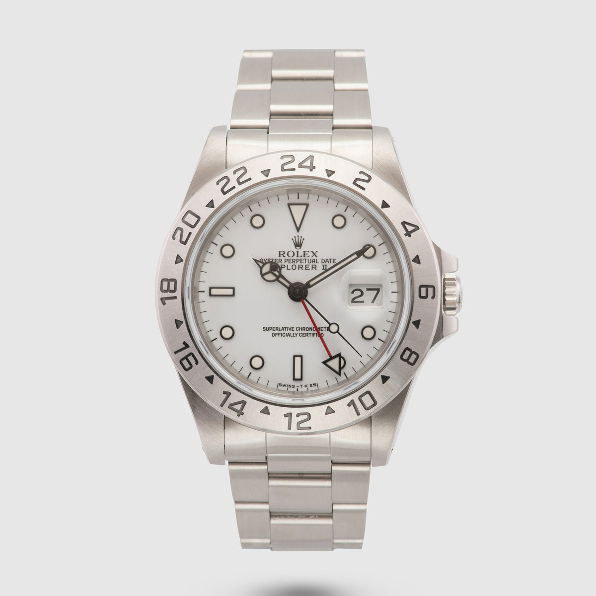 1995 Rolex Explorer II White Dial Ref. 16570 (with CPO Warranty)