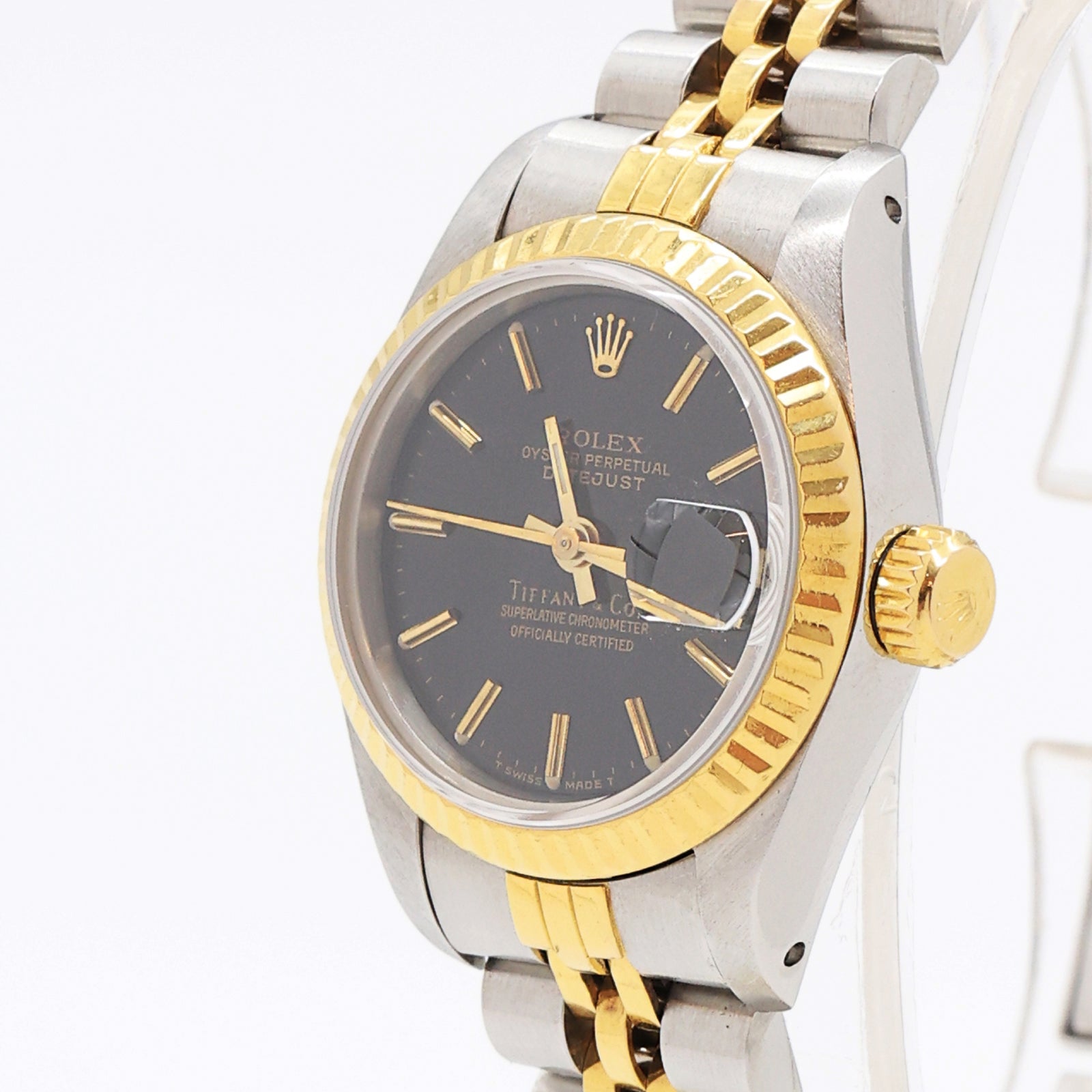 1987 Rolex Datejust Ladies St/G Tiffany & Co. Ref. 69173