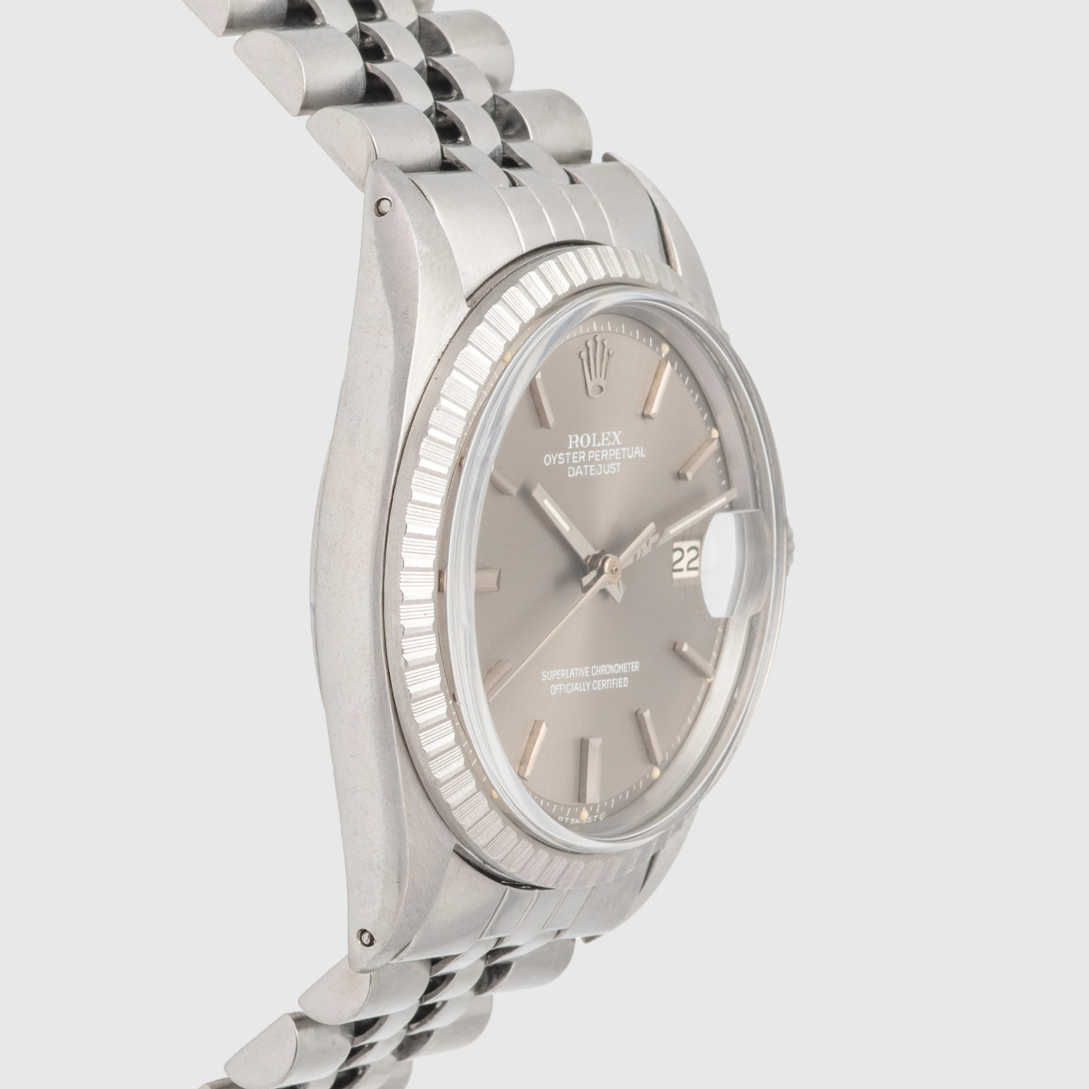 1973 Rolex Datejust Grey Dial Ref. 1603